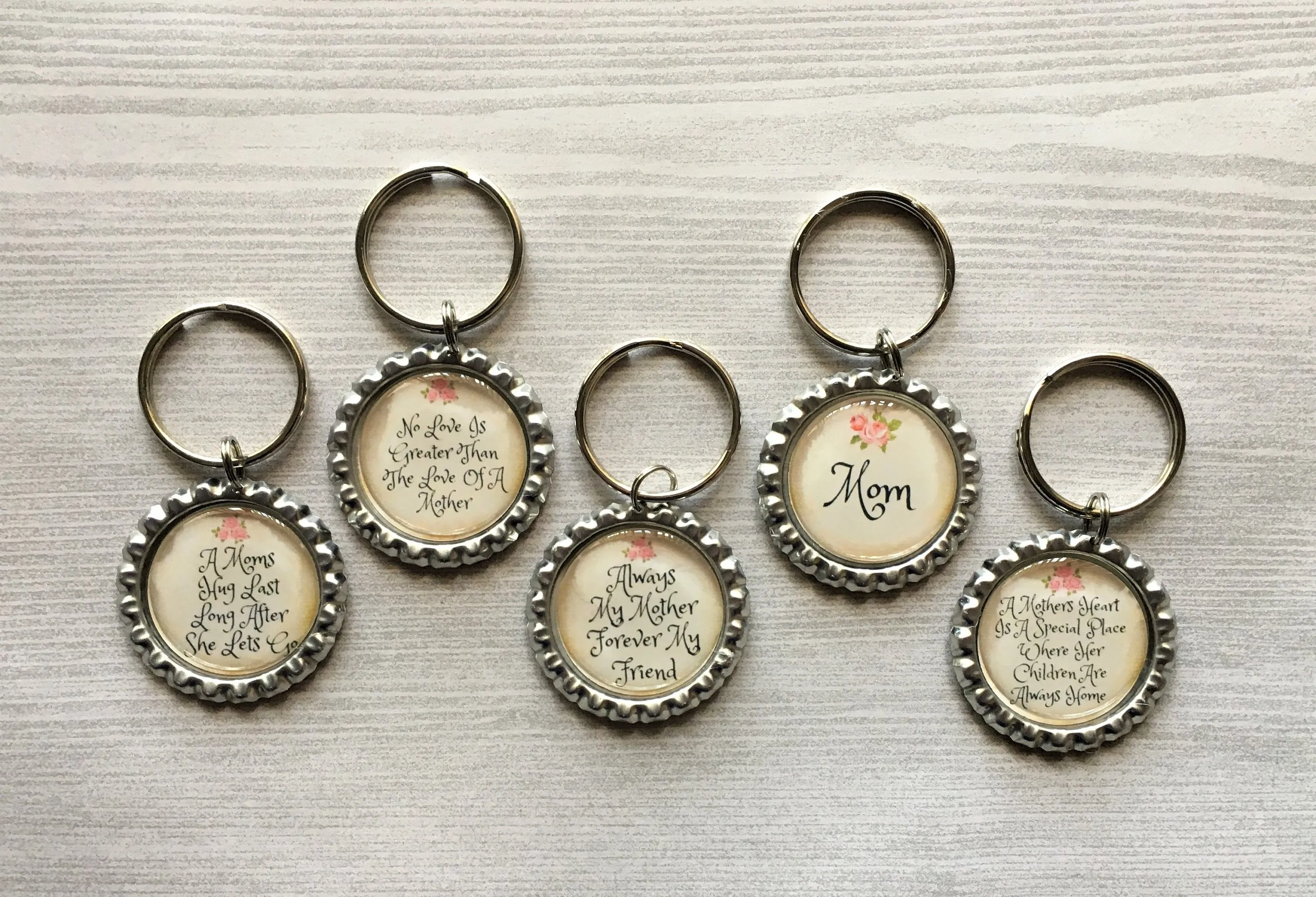 Mother, Mom Keychains