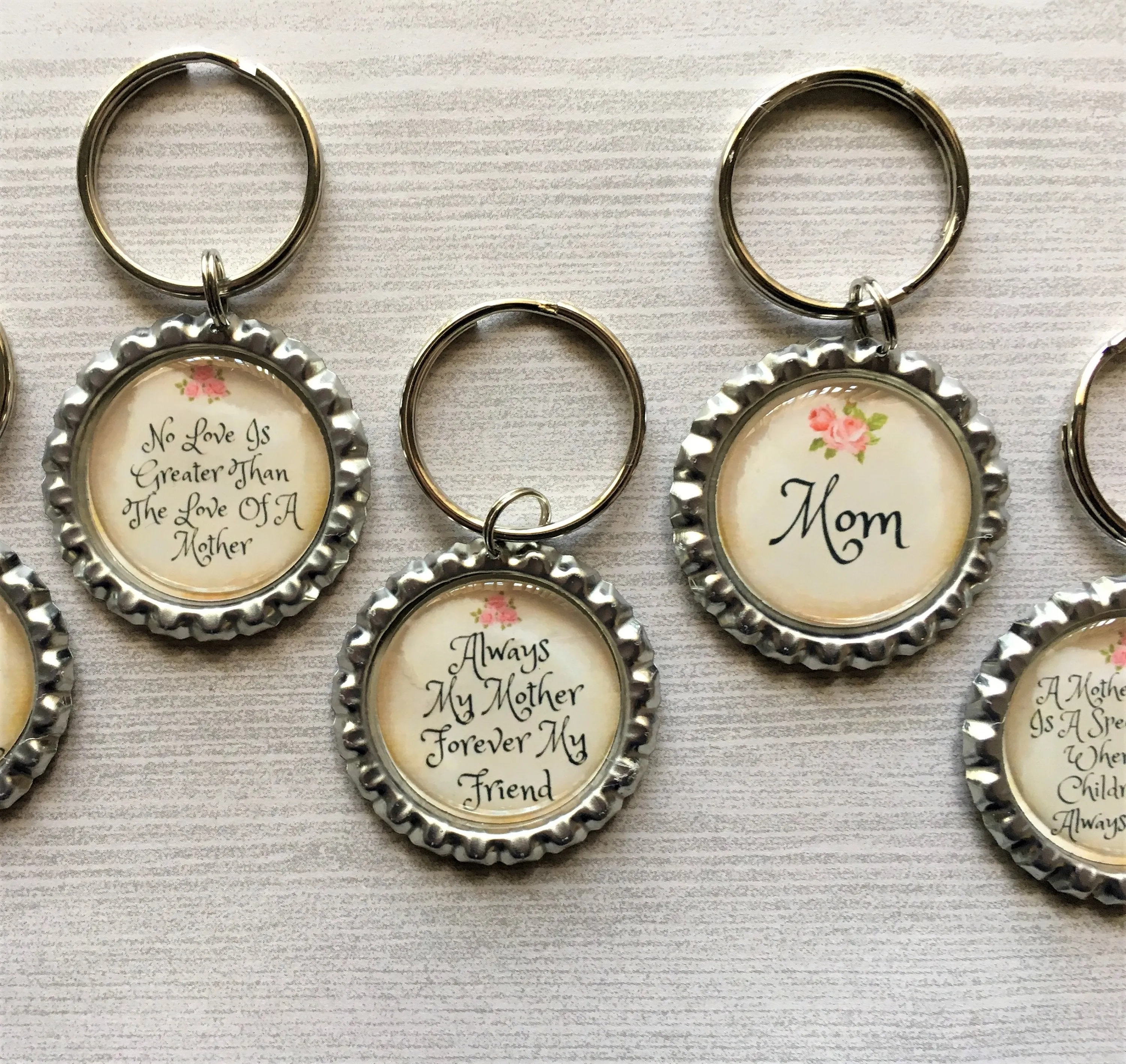 Mother, Mom Keychains
