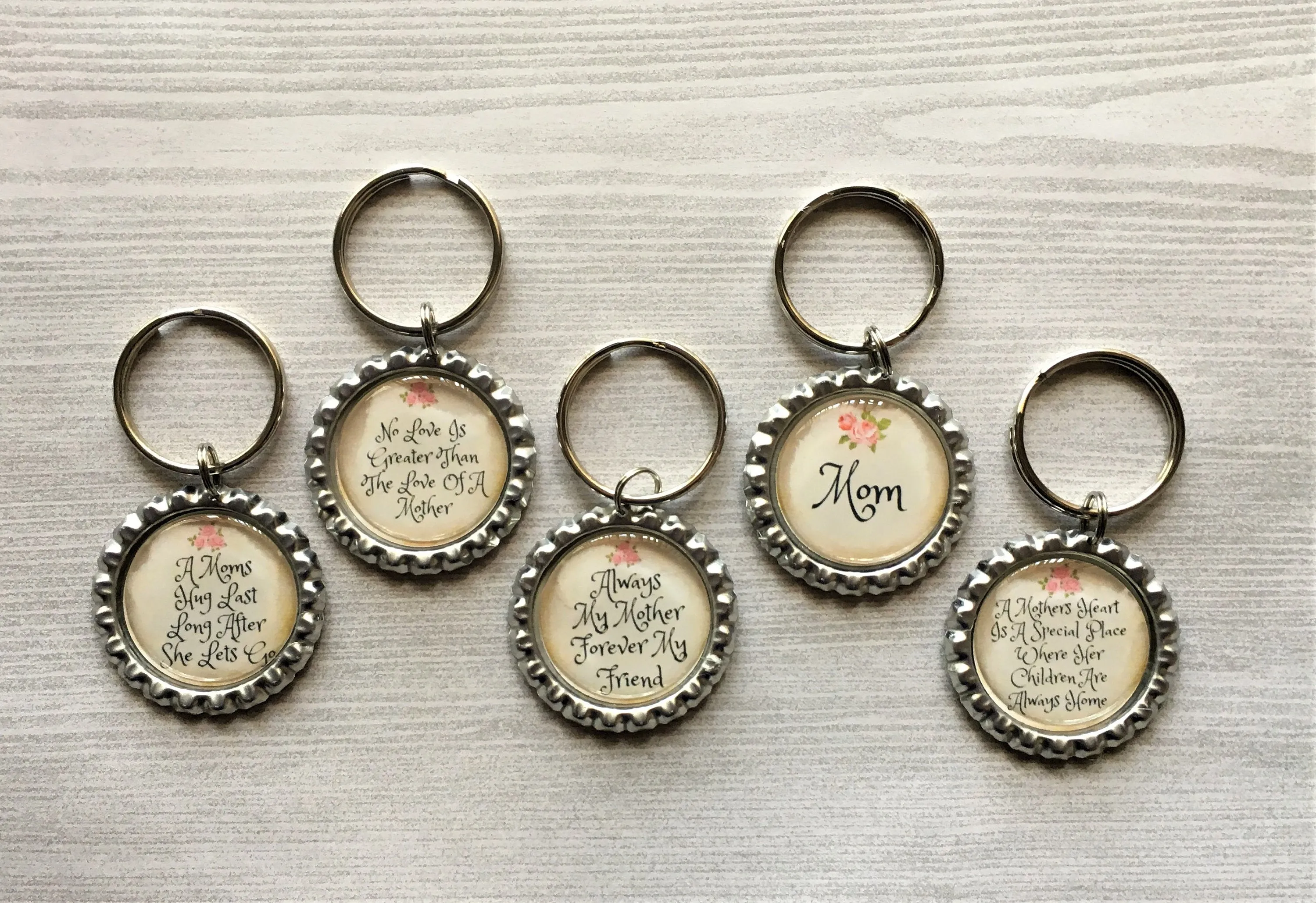 Mother, Mom Keychains