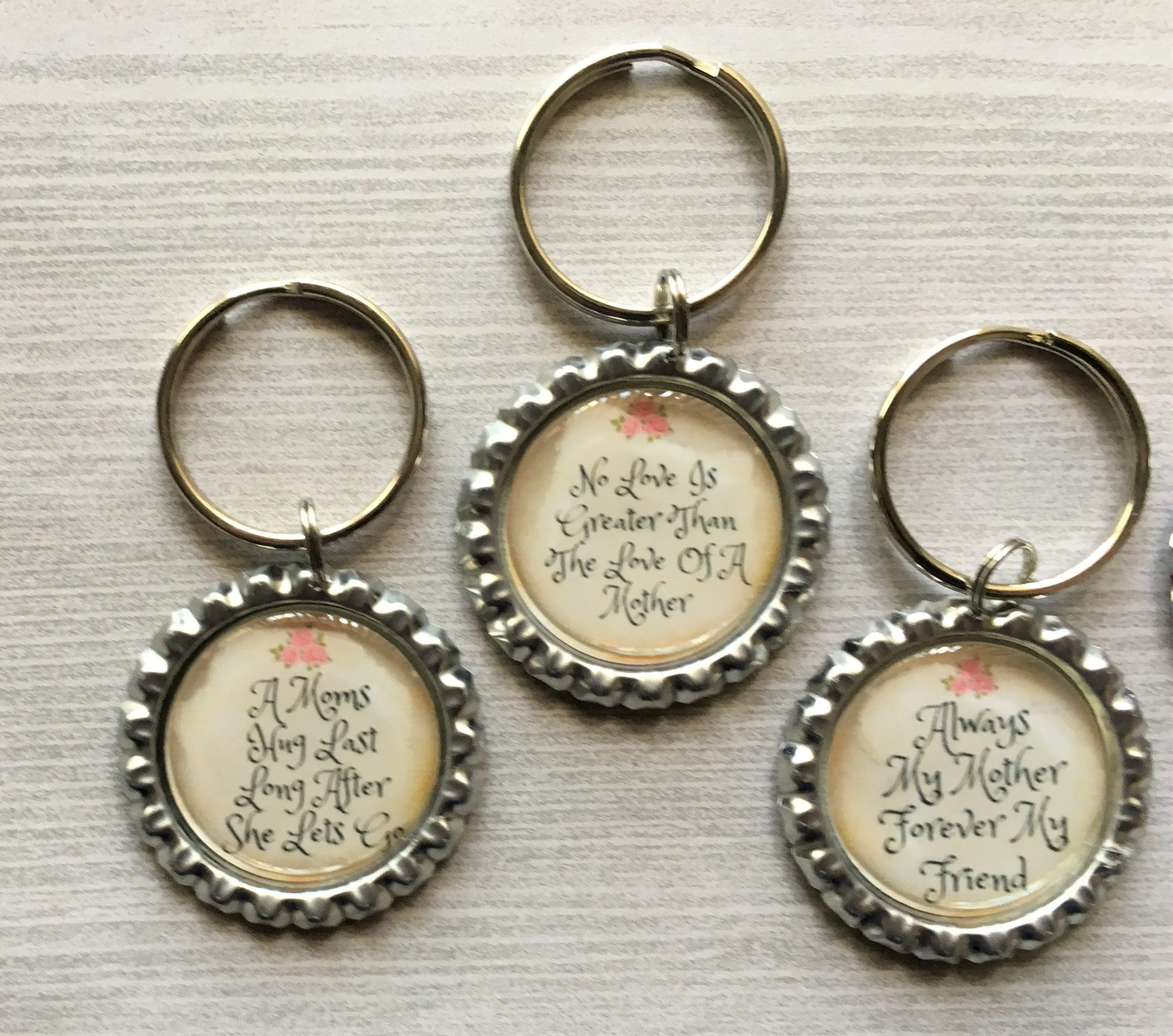 Mother, Mom Keychains