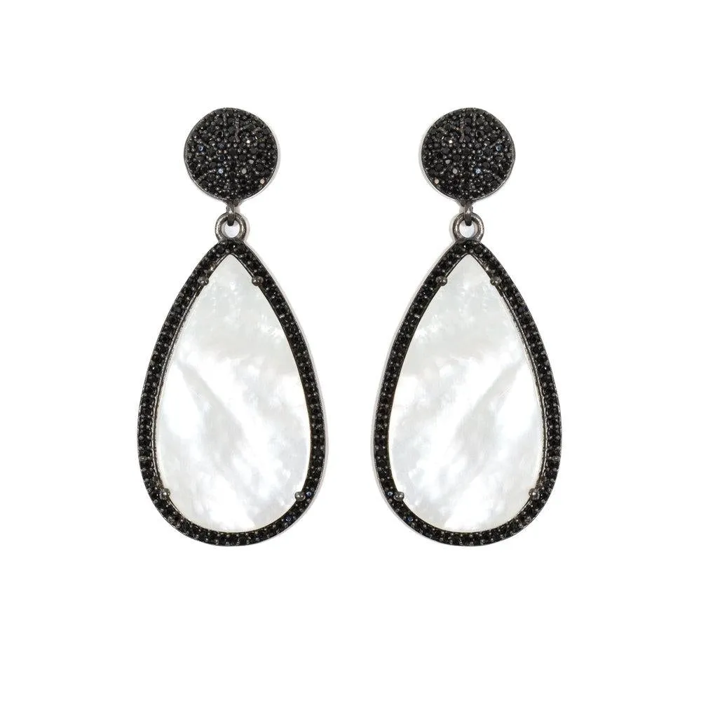 Mother-of-Pearl Drop Earrings