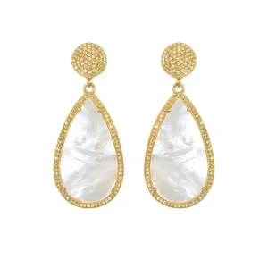 Mother-of-Pearl Drop Earrings