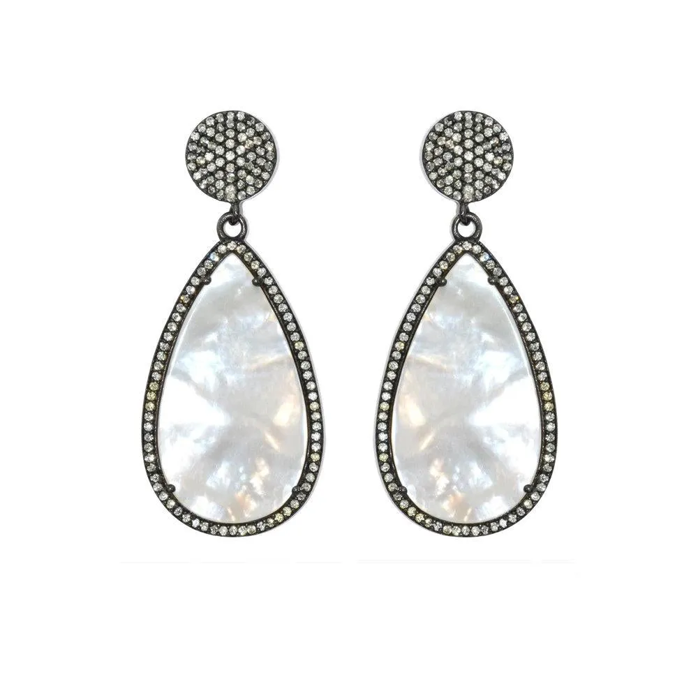 Mother-of-Pearl Drop Earrings
