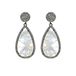 Mother-of-Pearl Drop Earrings