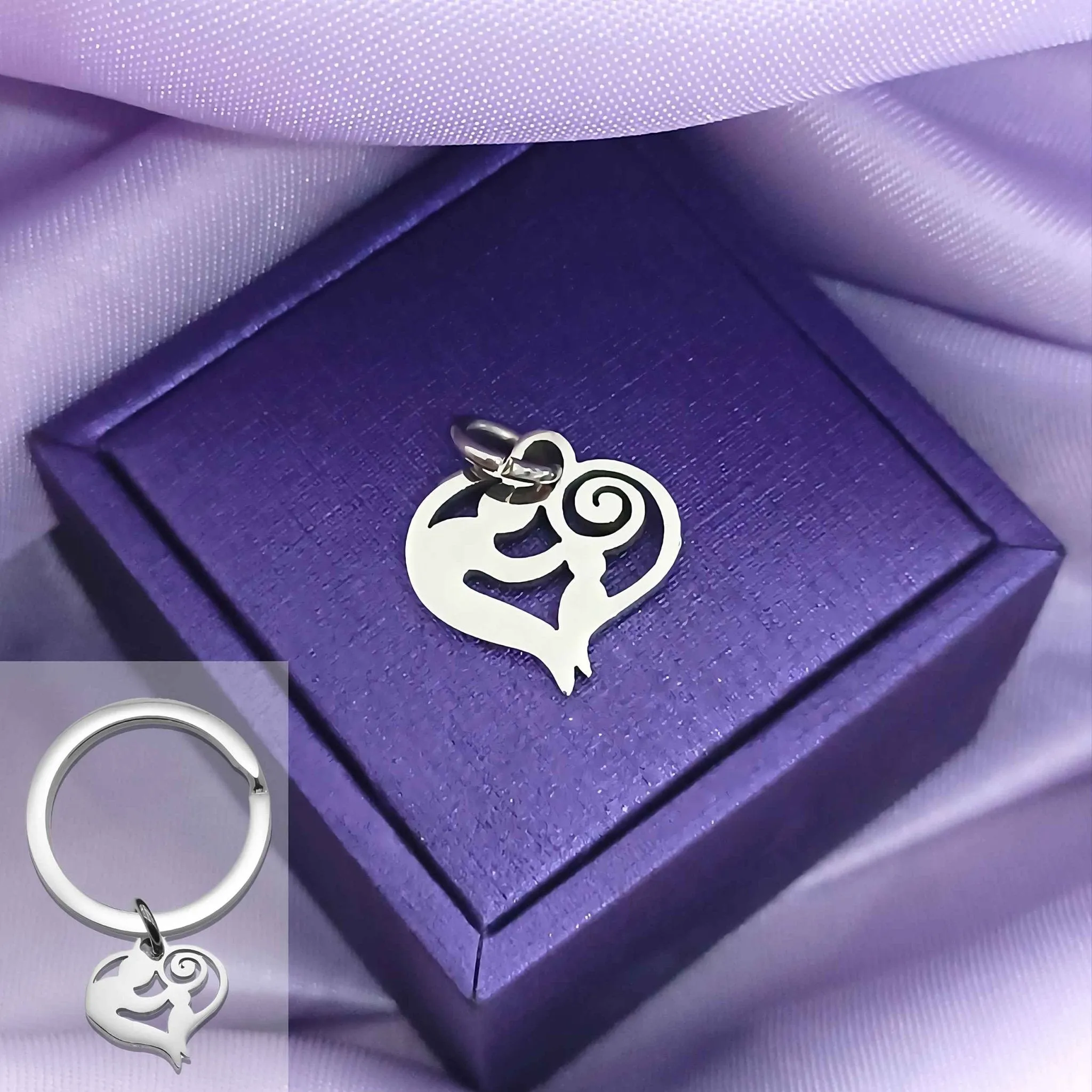 Mothers Love Charm for Keyring
