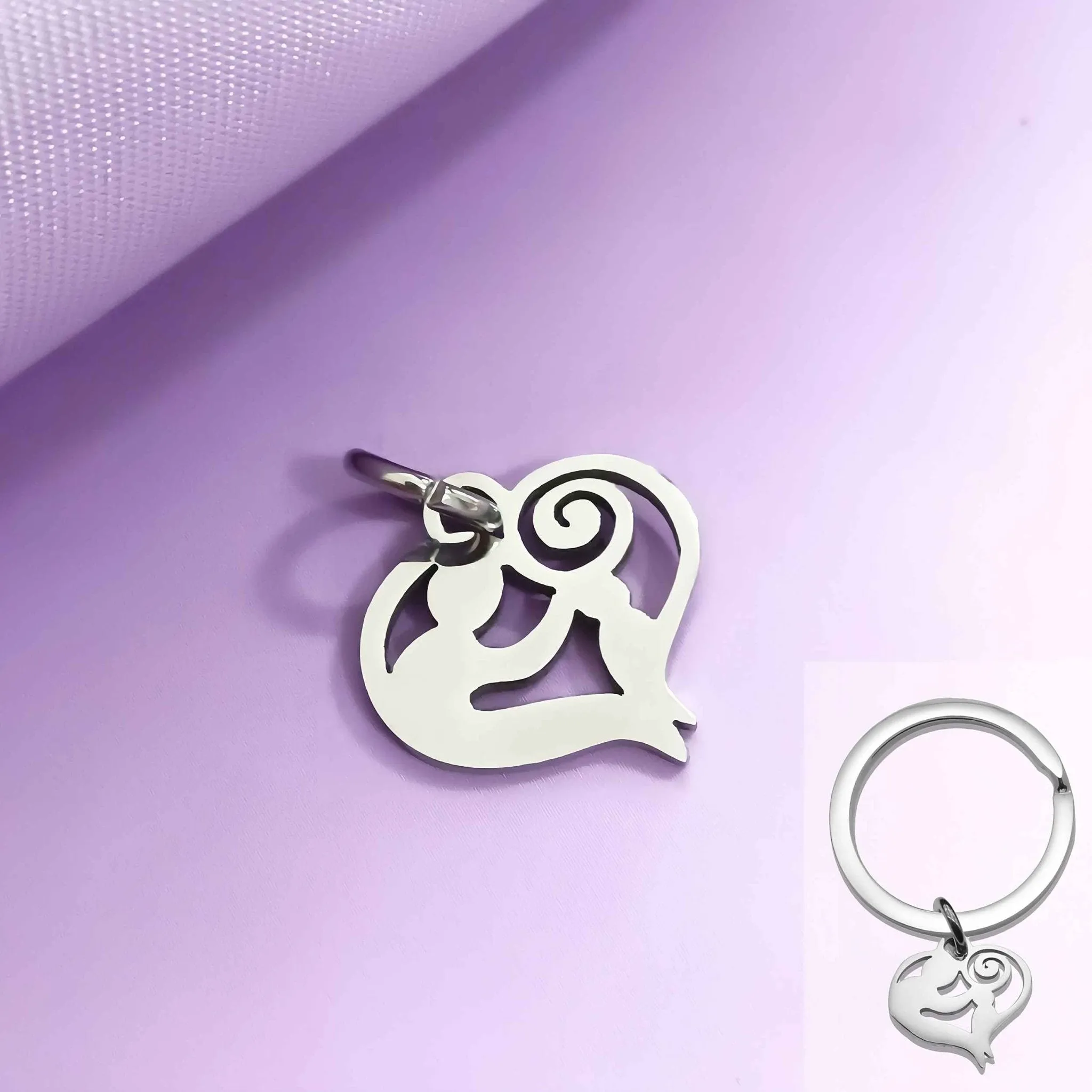 Mothers Love Charm for Keyring