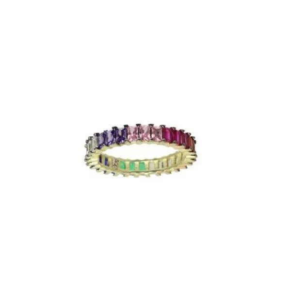 MULTI-COLORED BAGUETTE BAND