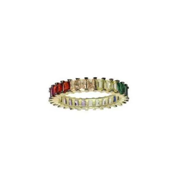 MULTI-COLORED BAGUETTE BAND