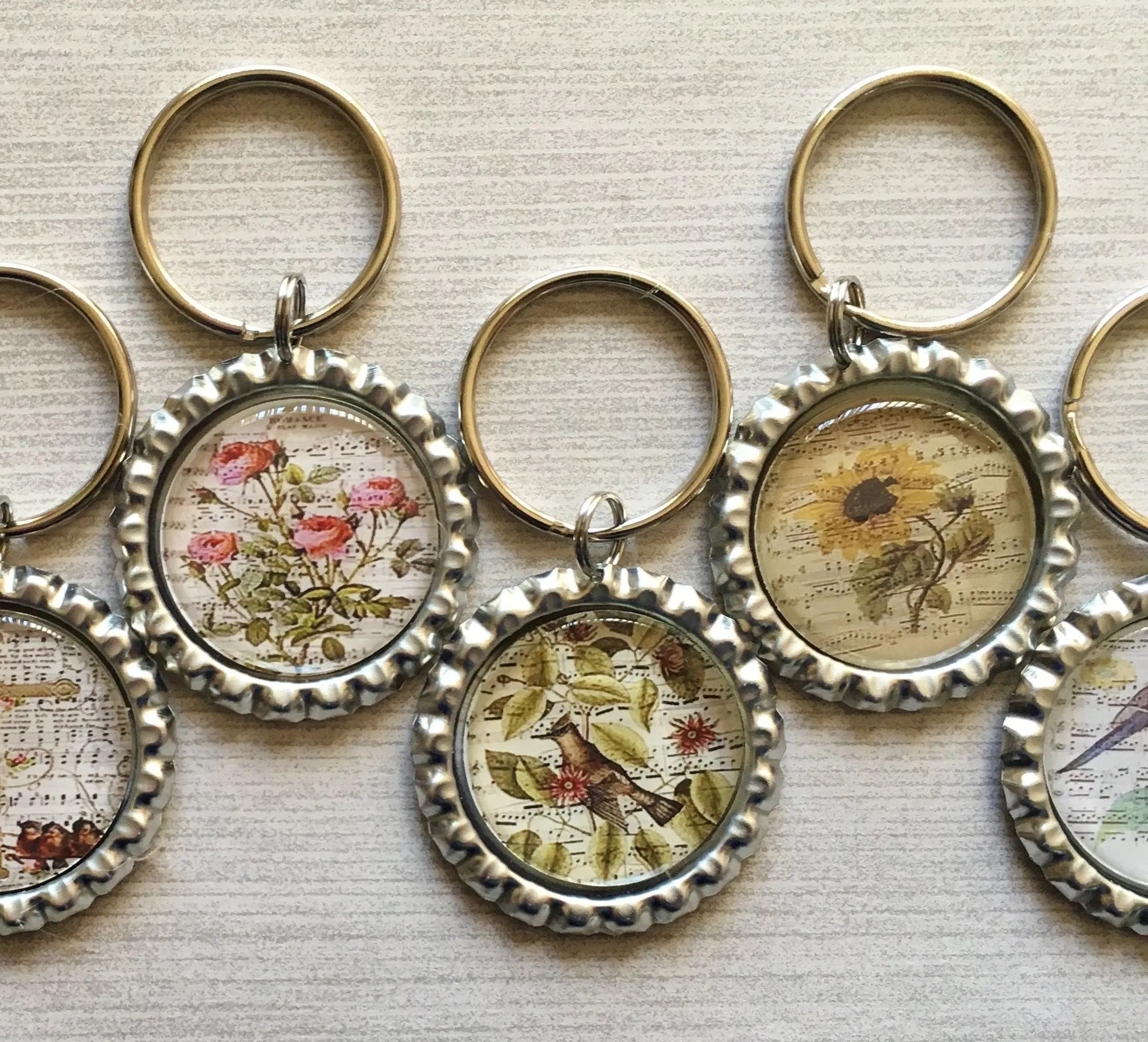 Music Themed Keychains