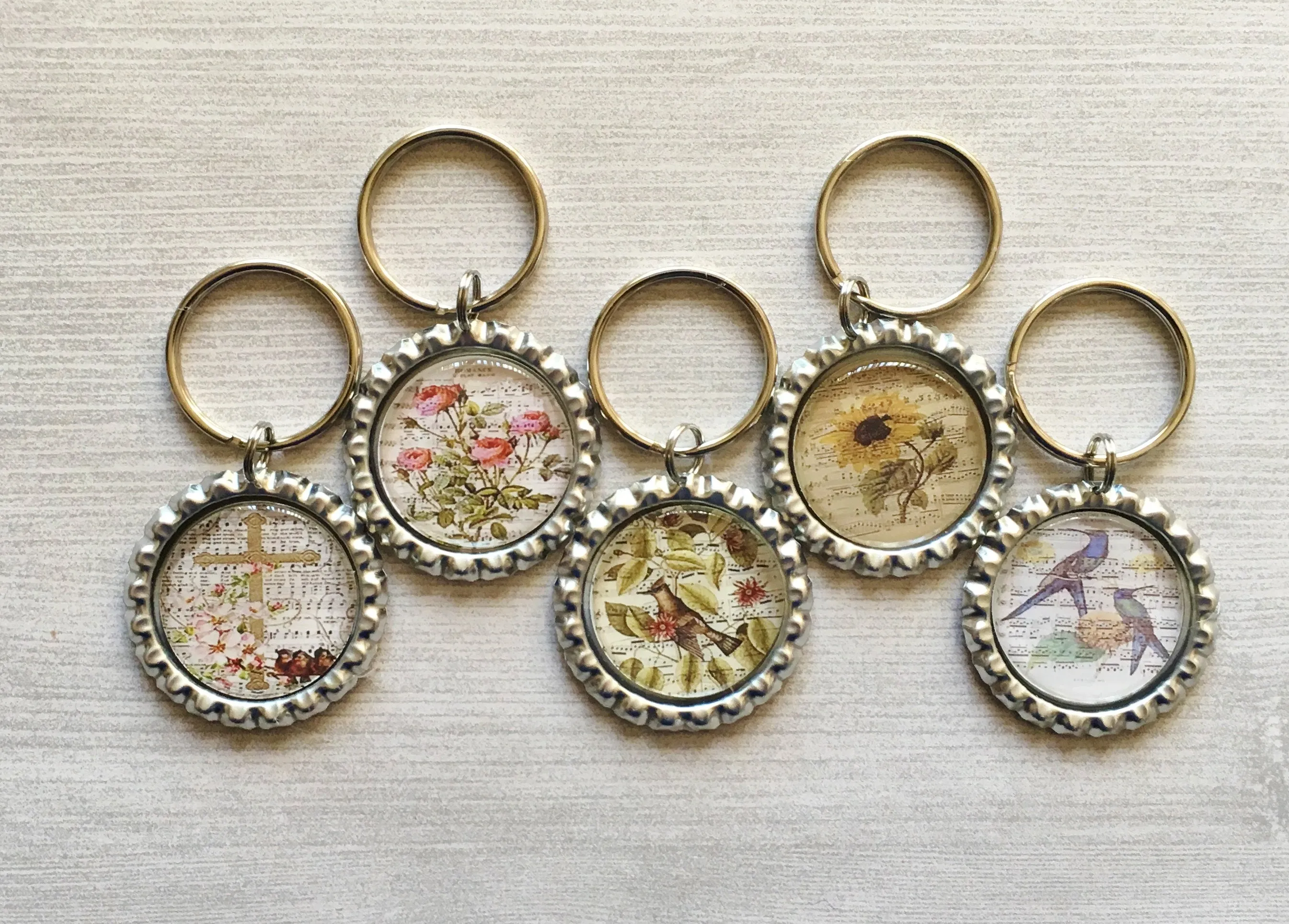 Music Themed Keychains