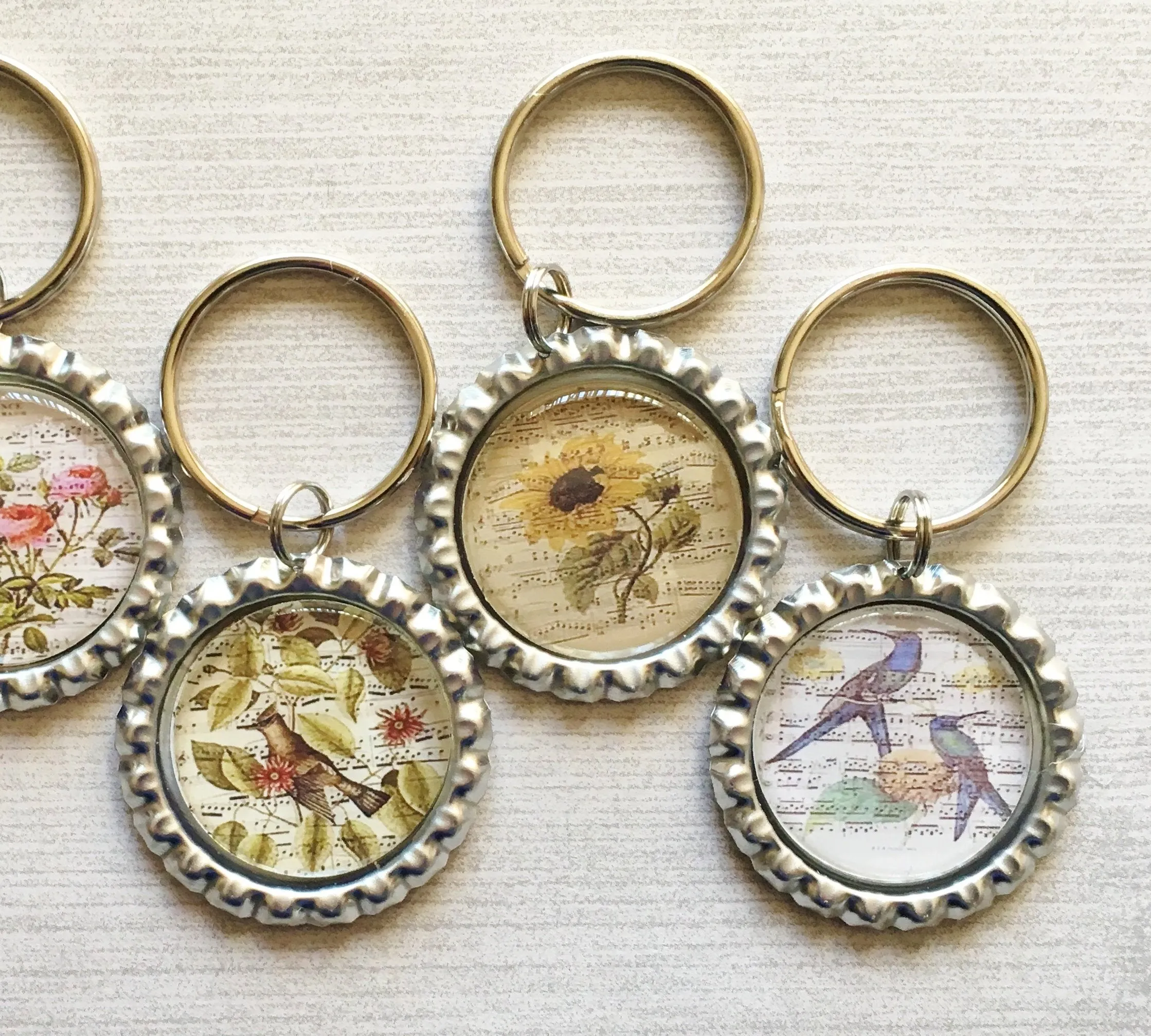 Music Themed Keychains