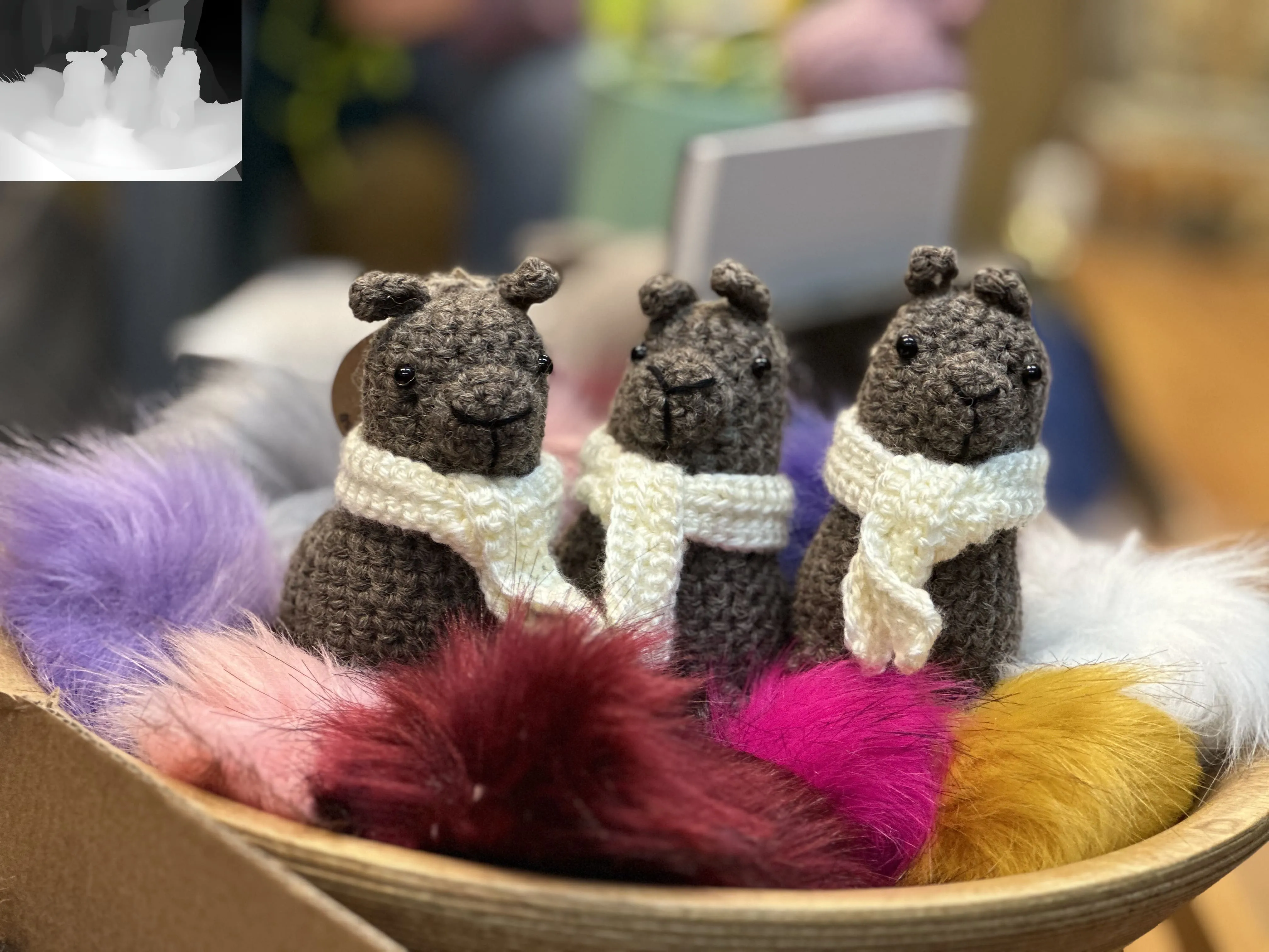 Mustang Acres Amigurumi Keychains