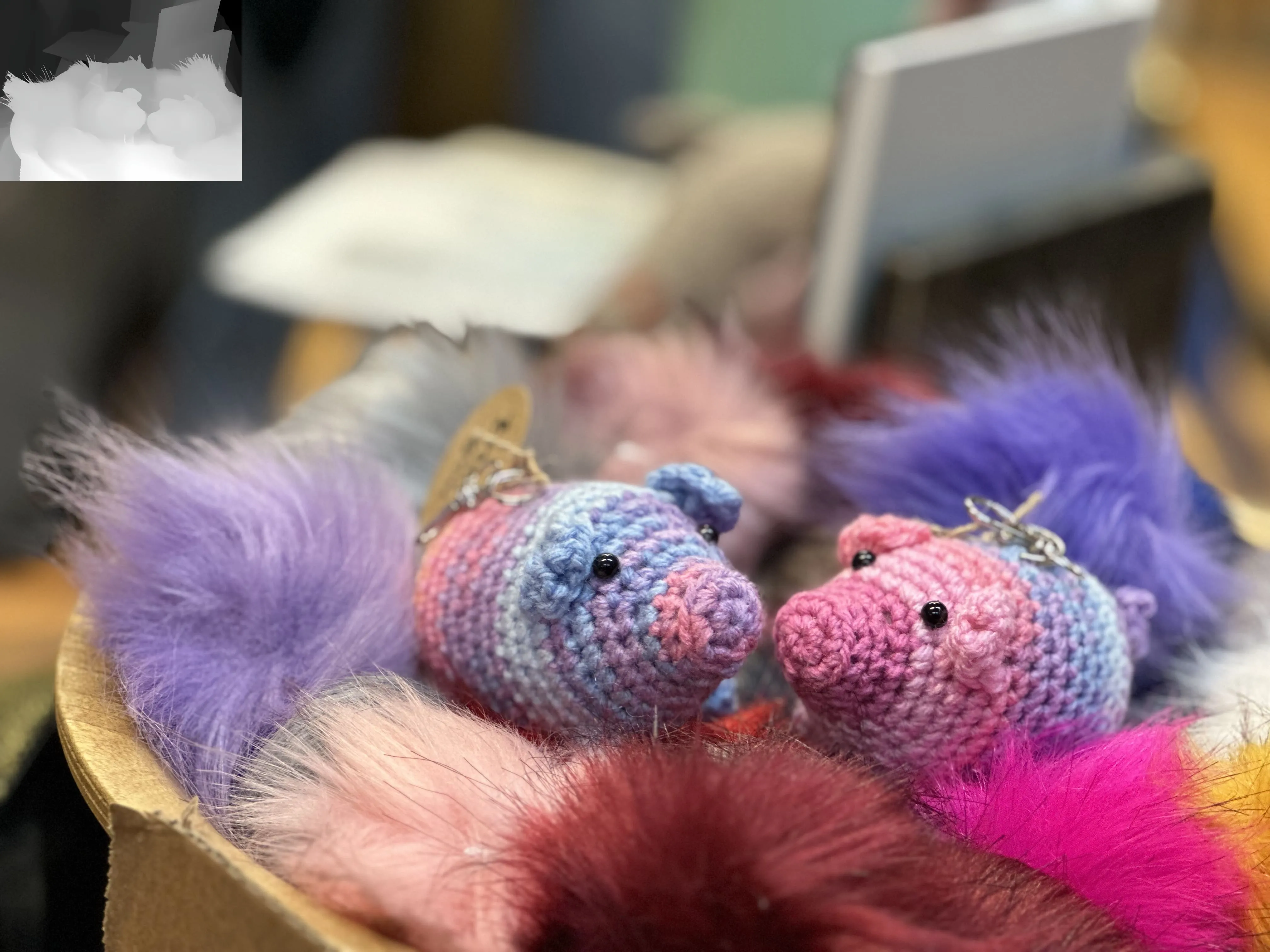 Mustang Acres Amigurumi Keychains
