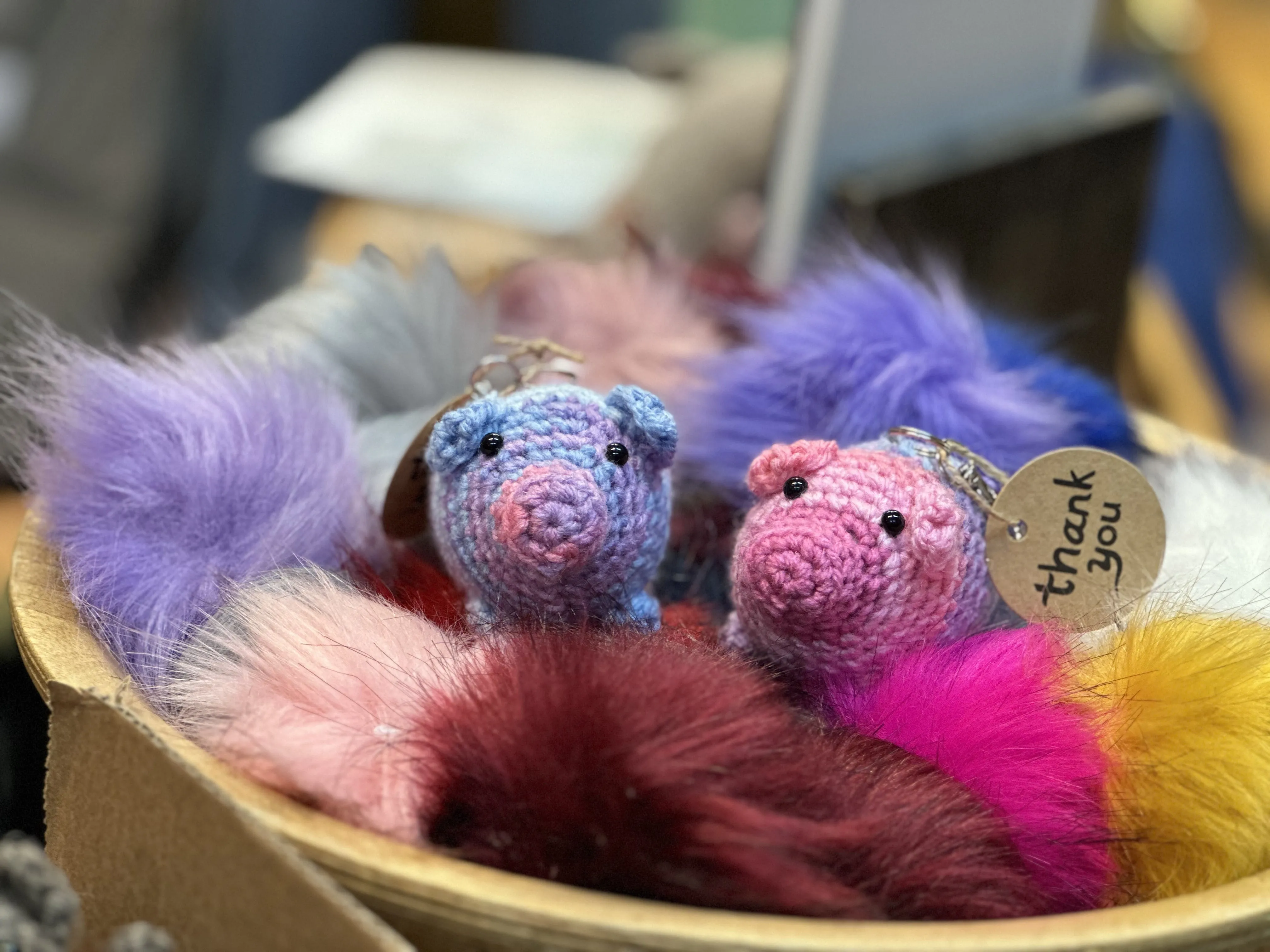 Mustang Acres Amigurumi Keychains