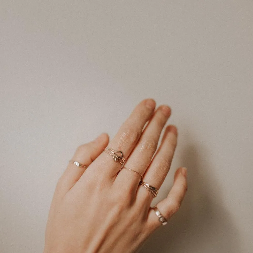 Mystery Stacking Ring | Recycled 14k Gold