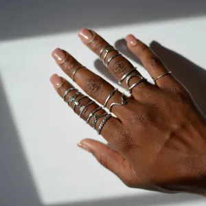 Mystery Stacking Ring | Recycled Sterling Silver