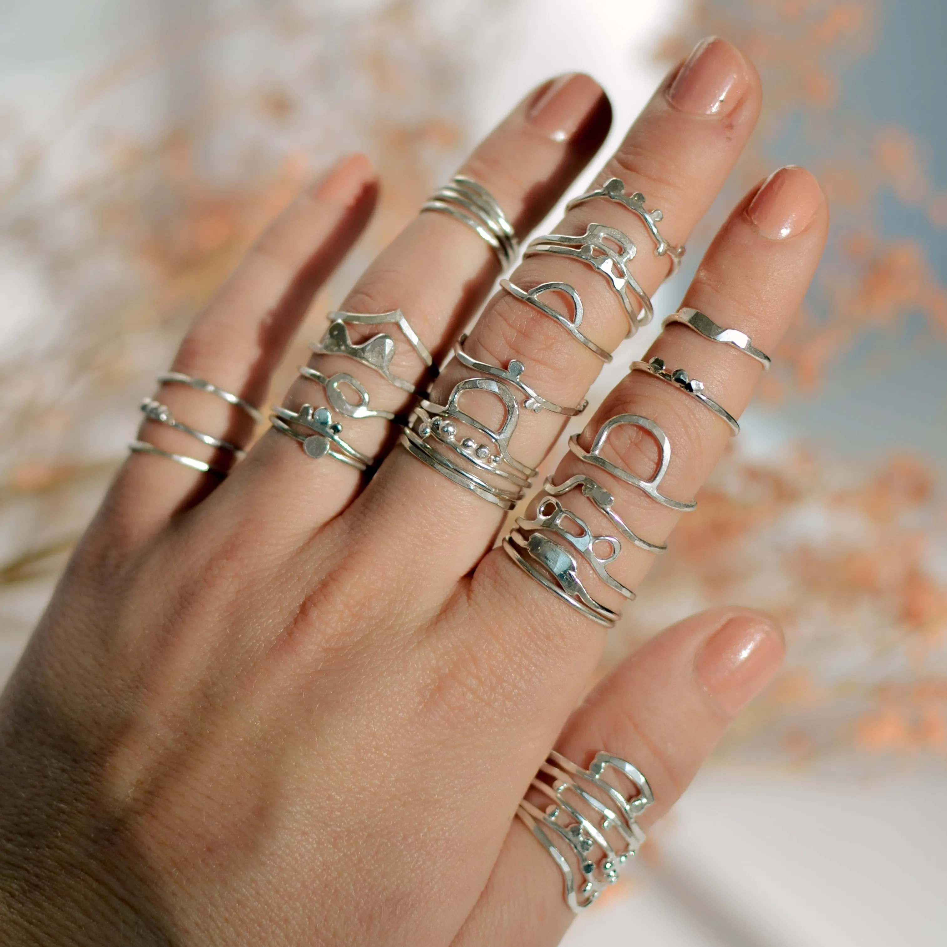 Mystery Stacking Ring | Recycled Sterling Silver