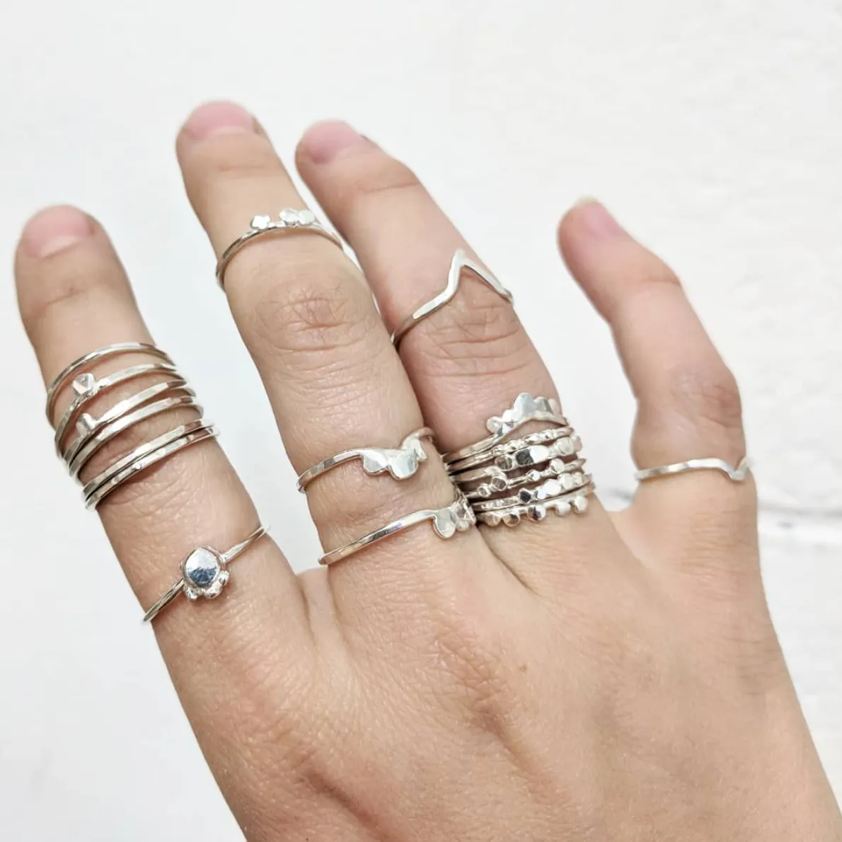 Mystery Stacking Ring | Recycled Sterling Silver