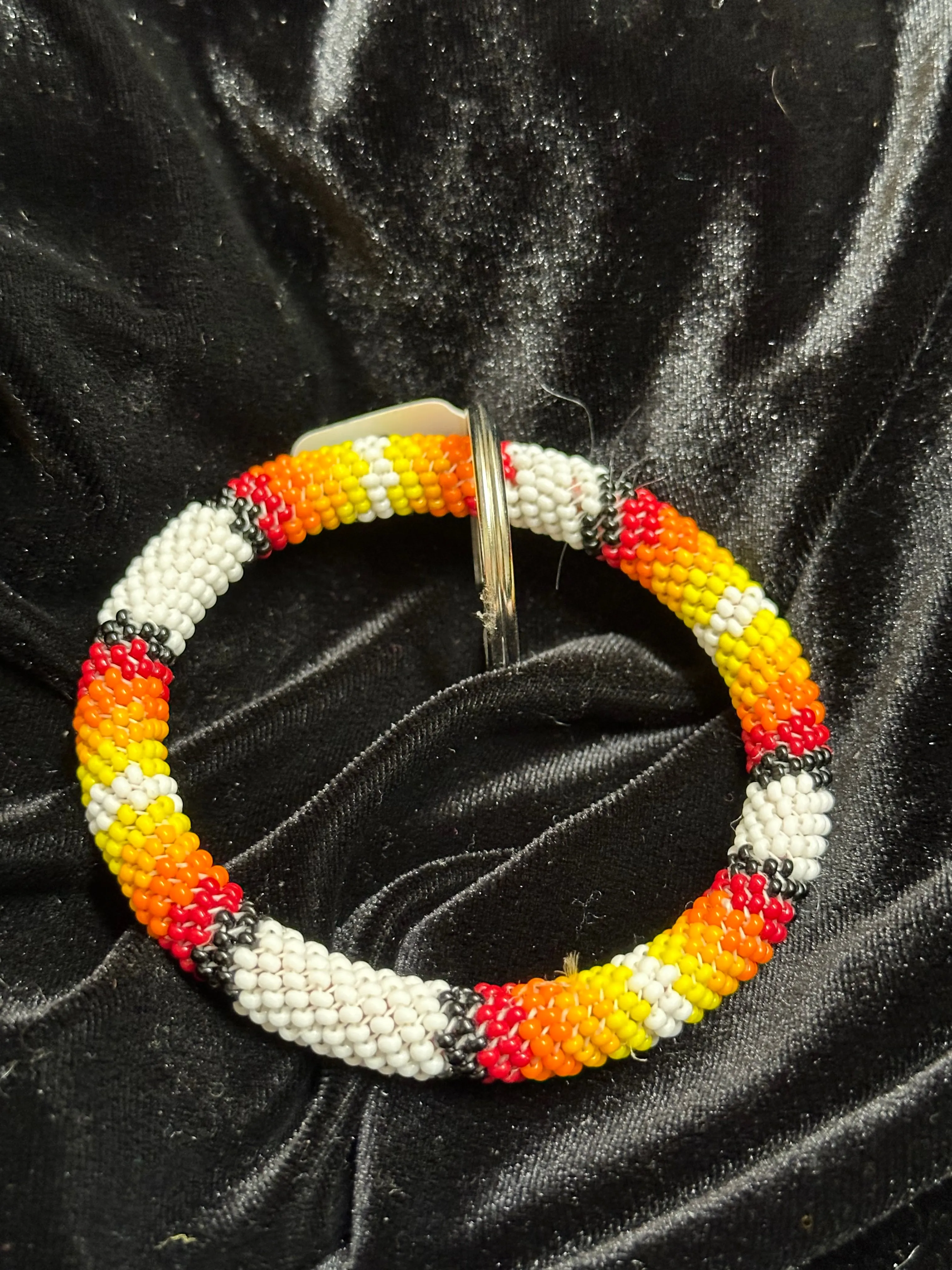 Native Beaded Ring Keychains