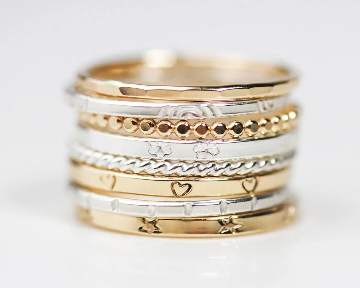 Naturalist Stacking Rings