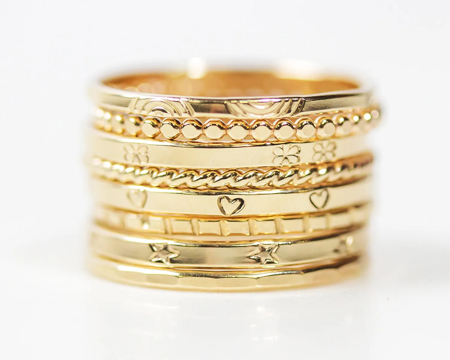 Naturalist Stacking Rings