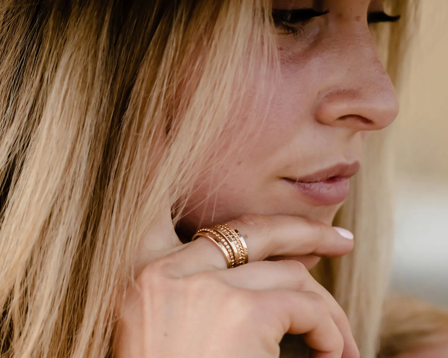 Naturalist Stacking Rings