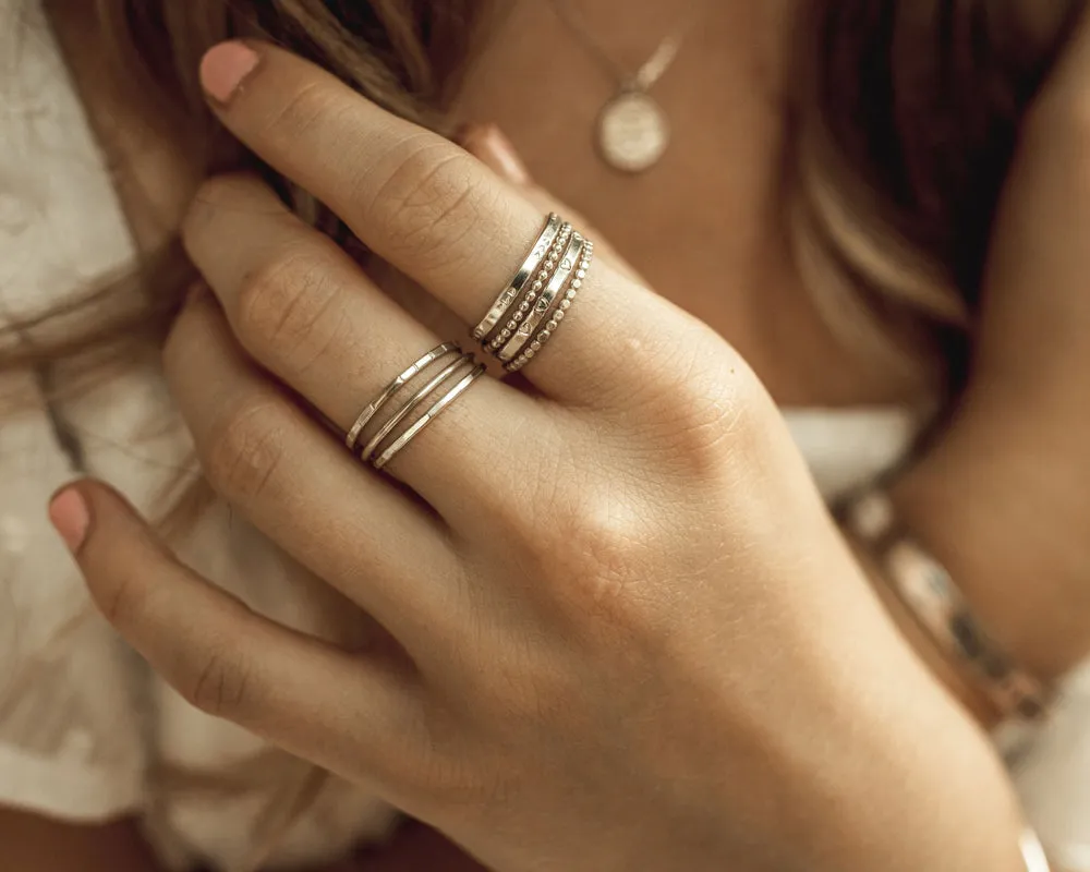 Naturalist Stacking Rings