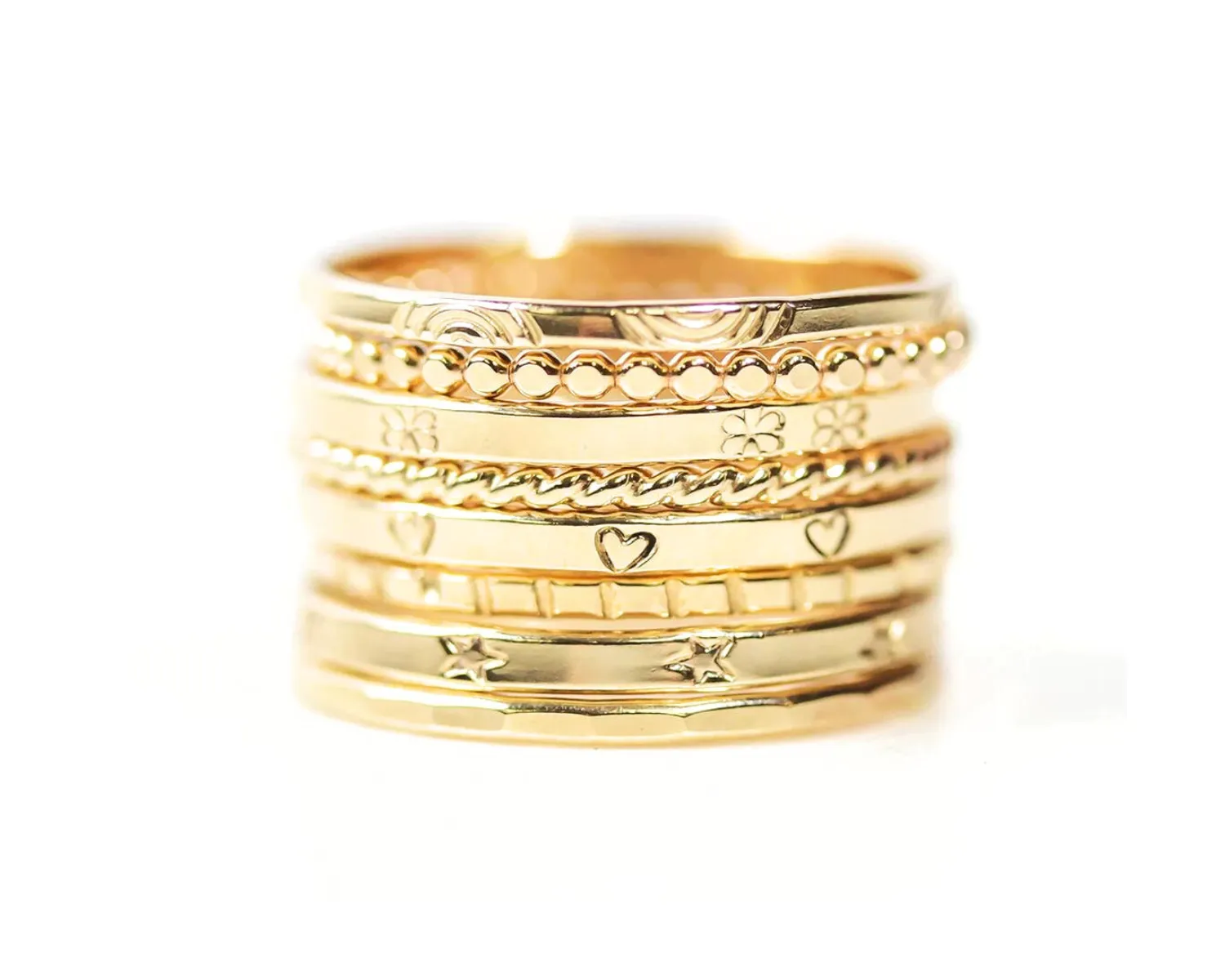 Naturalist Stacking Rings