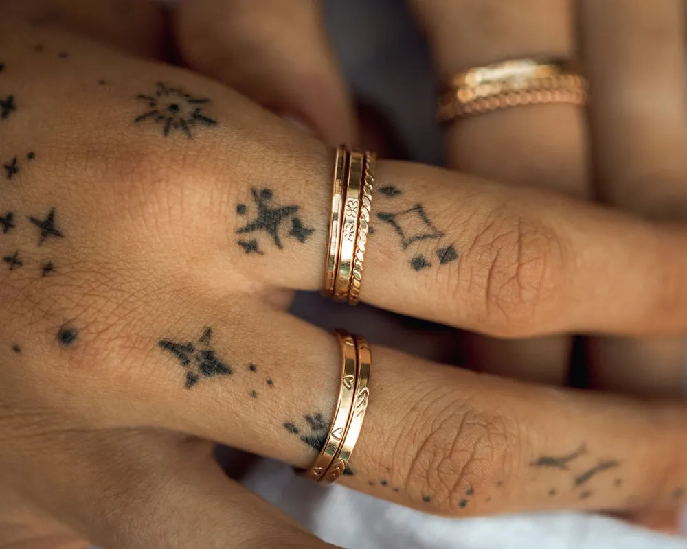 Naturalist Stacking Rings