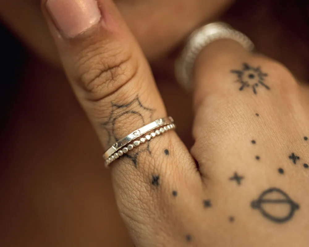 Naturalist Stacking Rings
