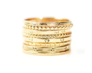 Naturalist Stacking Rings