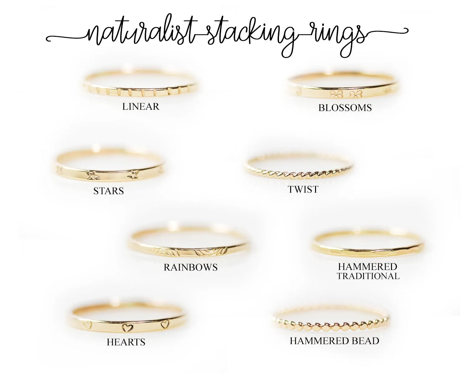 Naturalist Stacking Rings