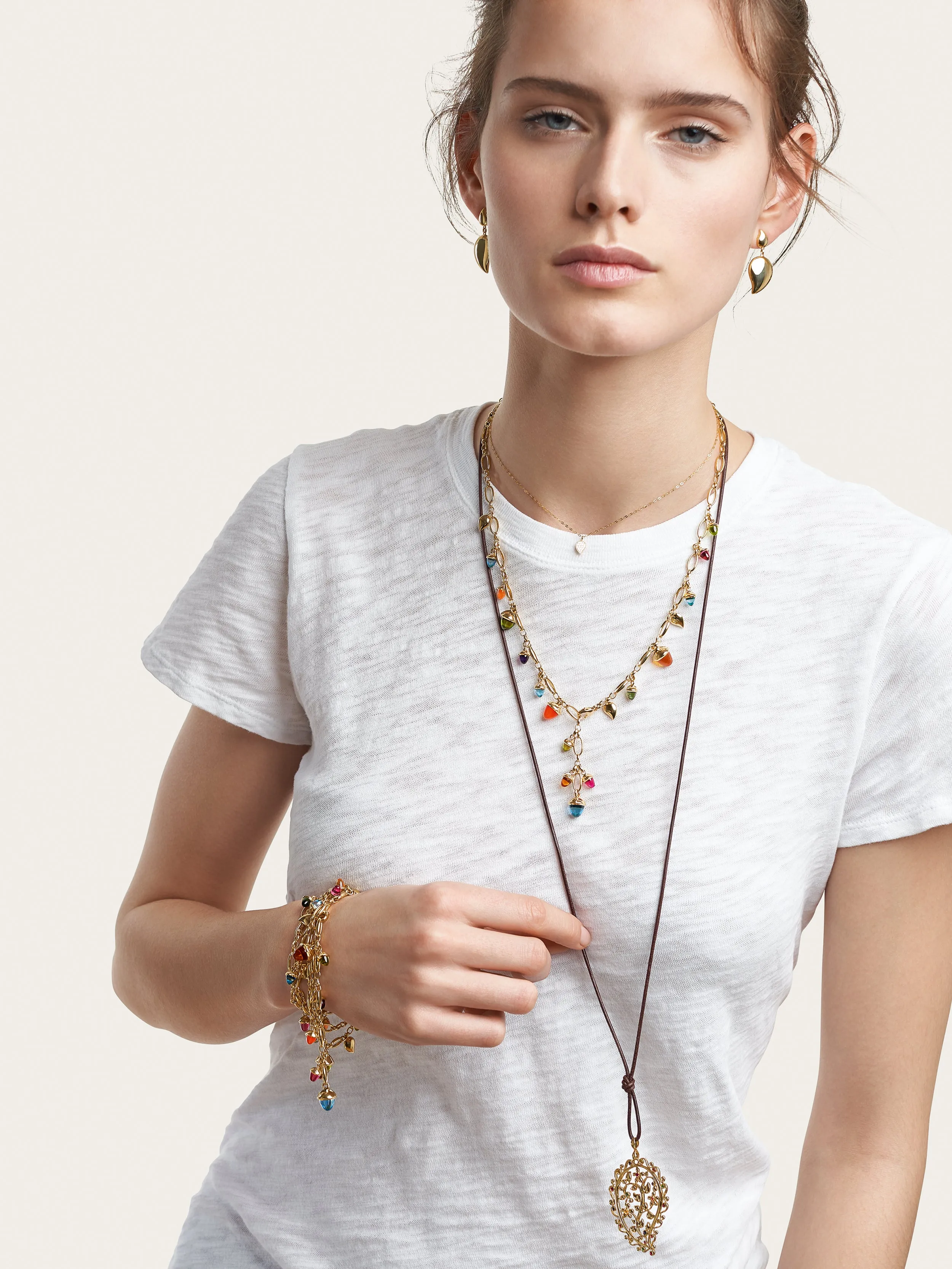 Necklace MIKADO 'Candy' - 100 cm
