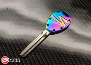 Neo Chrome - Titanium Mk4 Supra Key