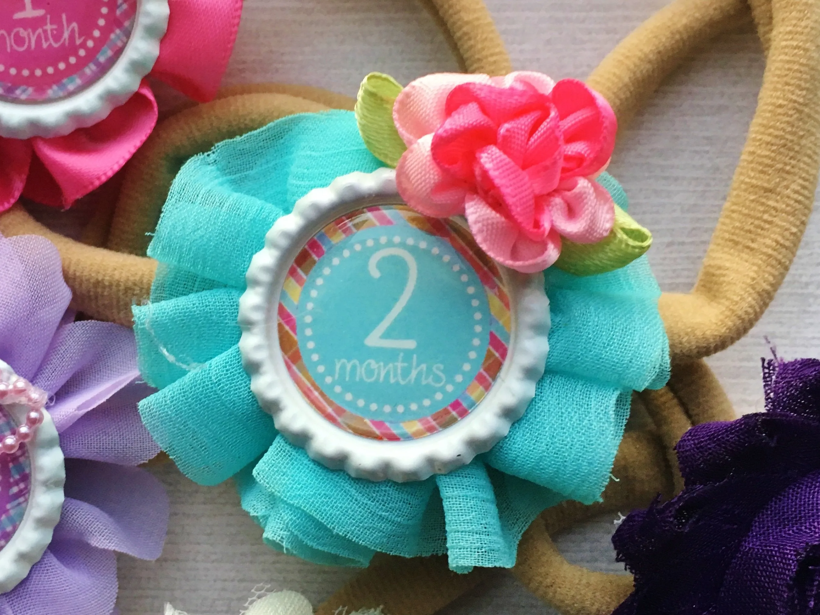 Newborn/Infant Nylon Headbands, Set of 6