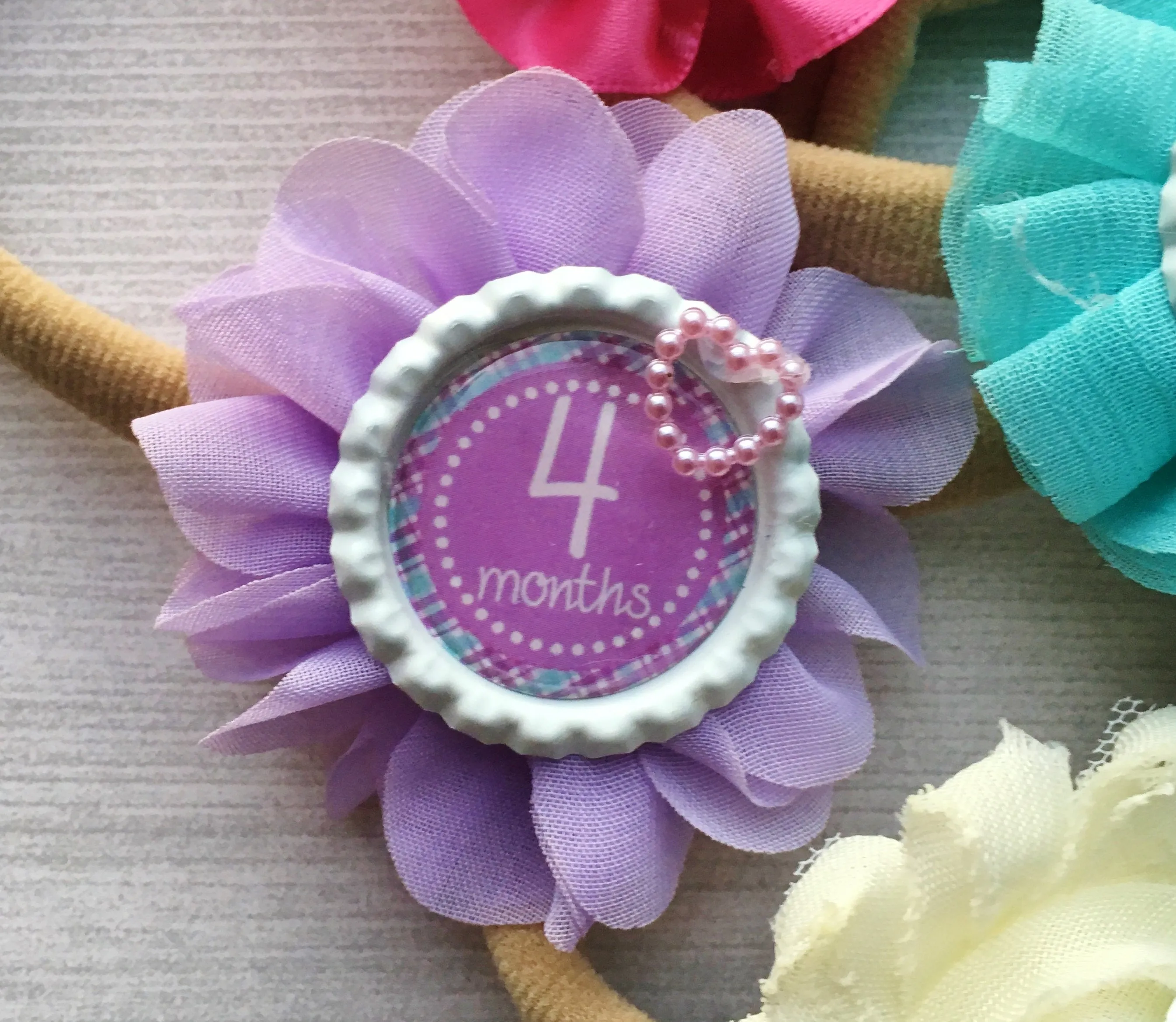 Newborn/Infant Nylon Headbands, Set of 6