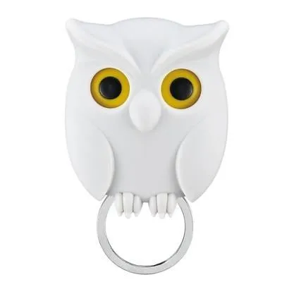 Night Owl Magnetic Wall Key Holder Wall Magnets Keep Keychains Hooks