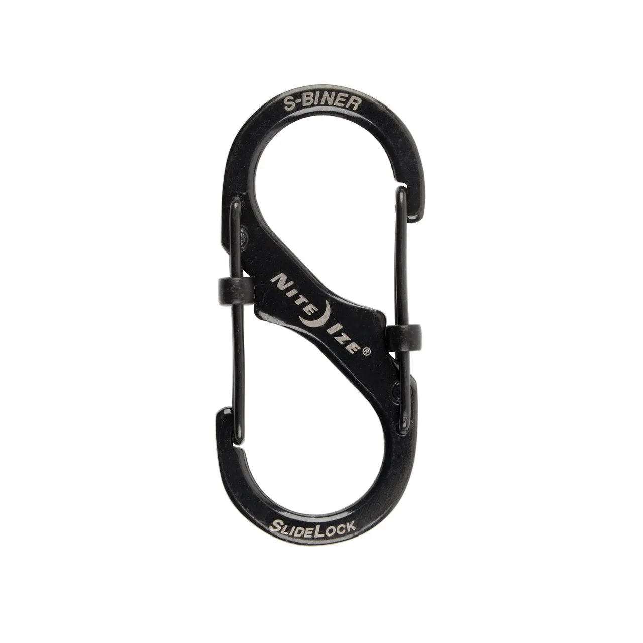 Nite-Ize S-Biner SlideLock #2 Steel Black