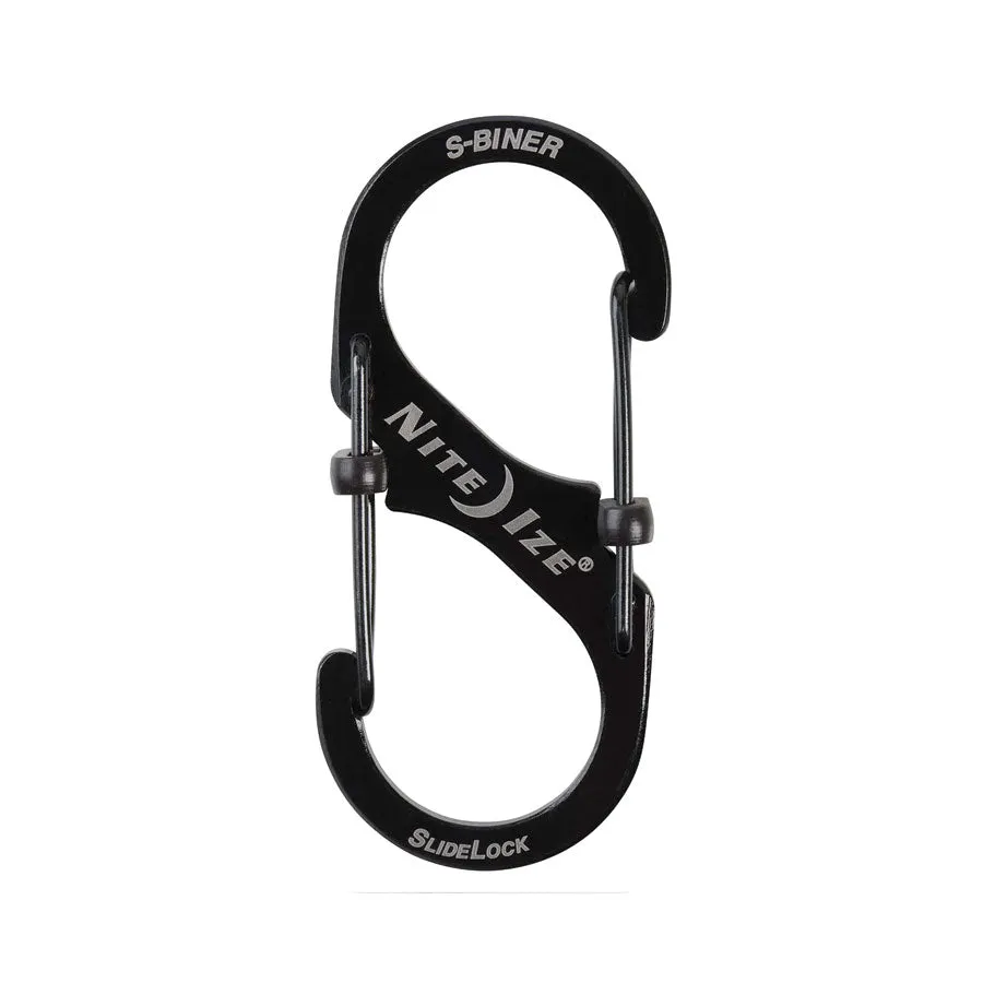 Nite Ize S-Biner SlideLock #3 Steel Black