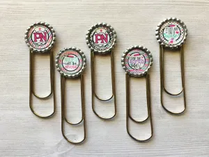Nurse, Practical Nurse Planner Clips, Set of 5