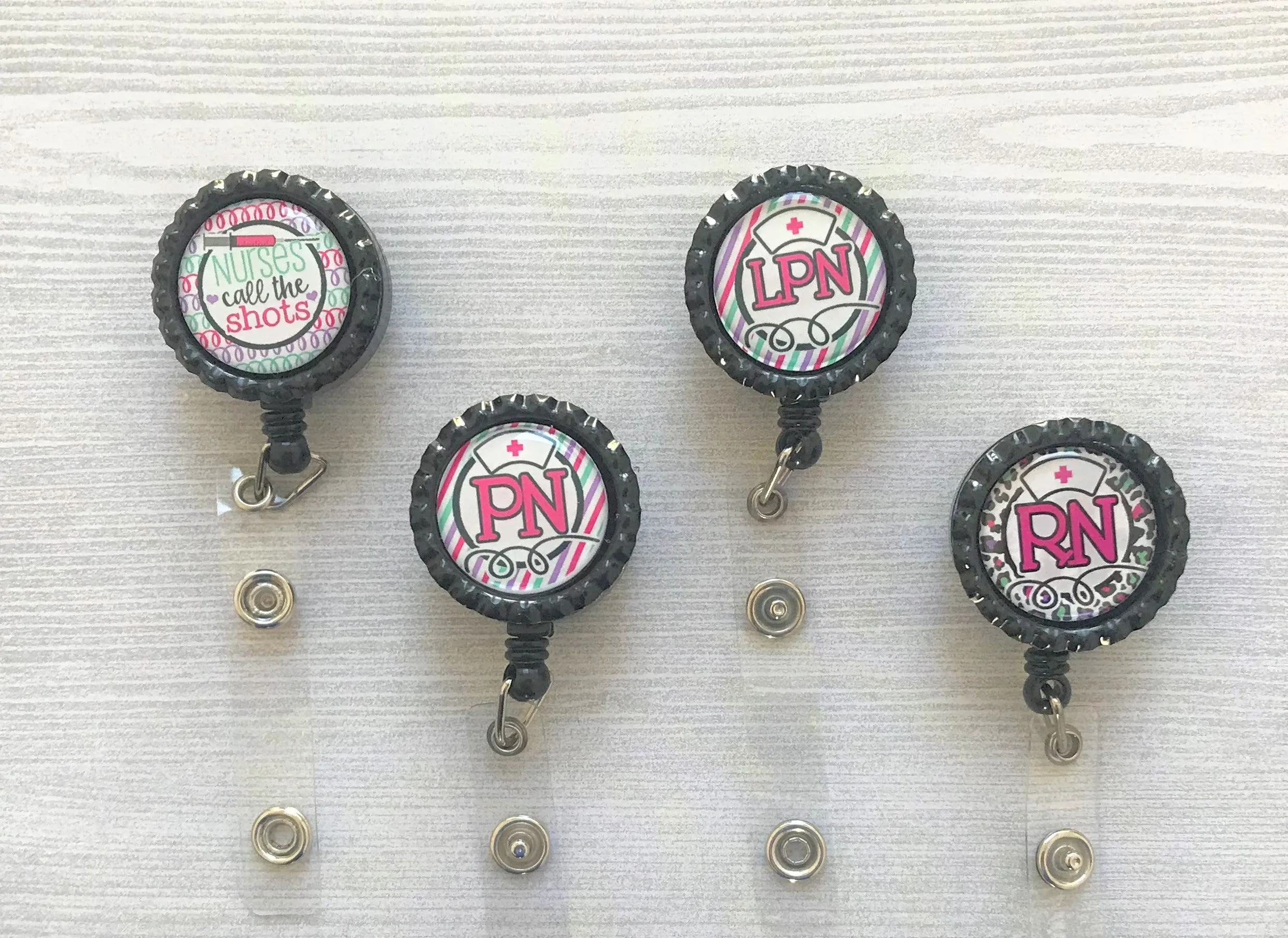 Nursing Themed Retractable Badge Holders