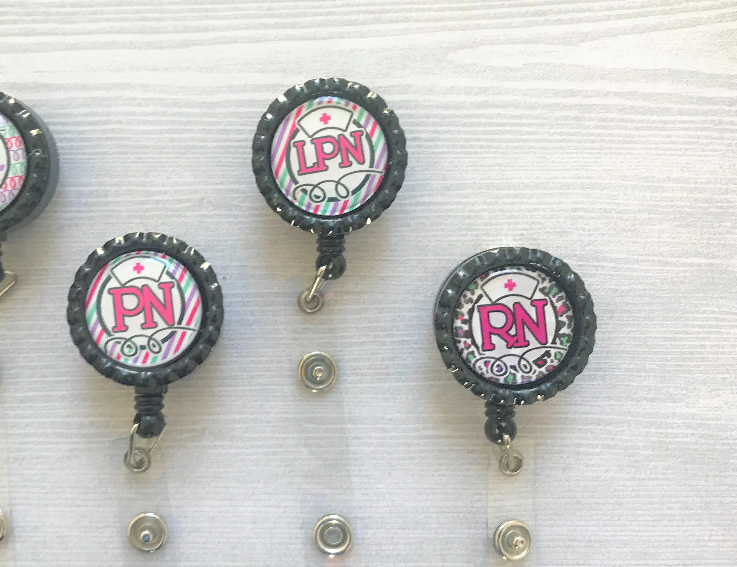 Nursing Themed Retractable Badge Holders