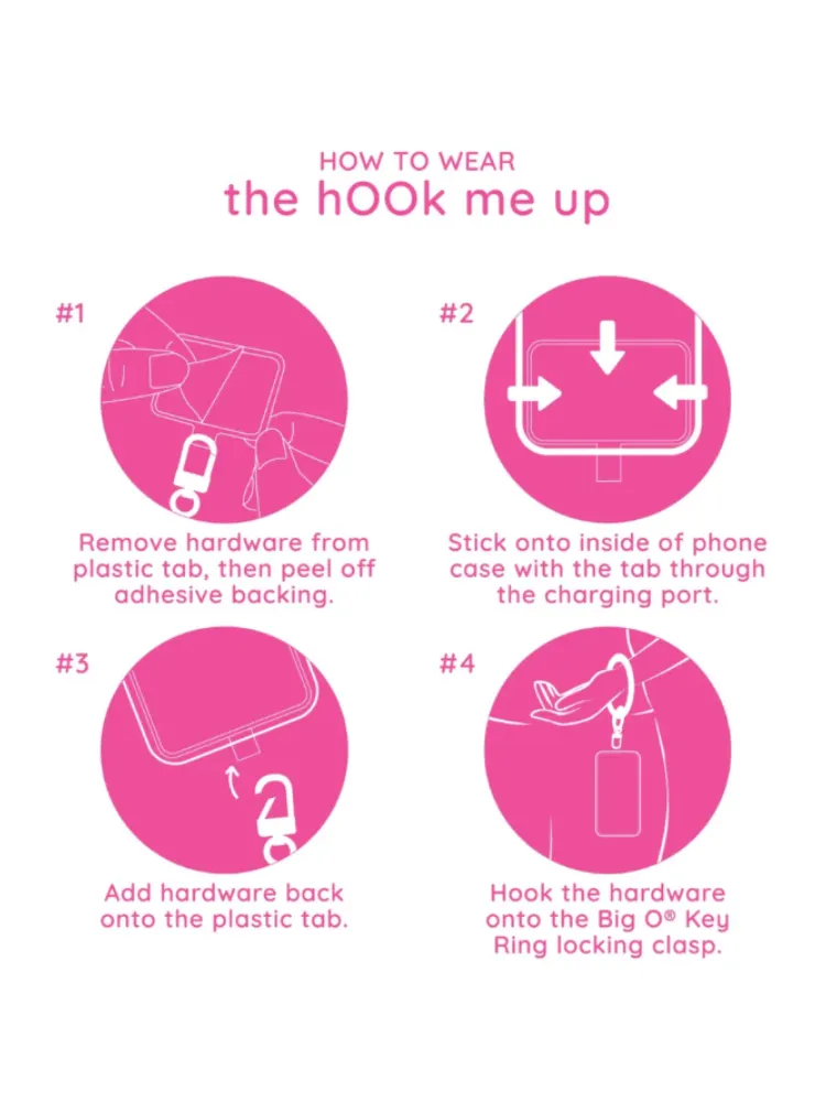 O - Venture Hook Me Up Phone Connector - Gold