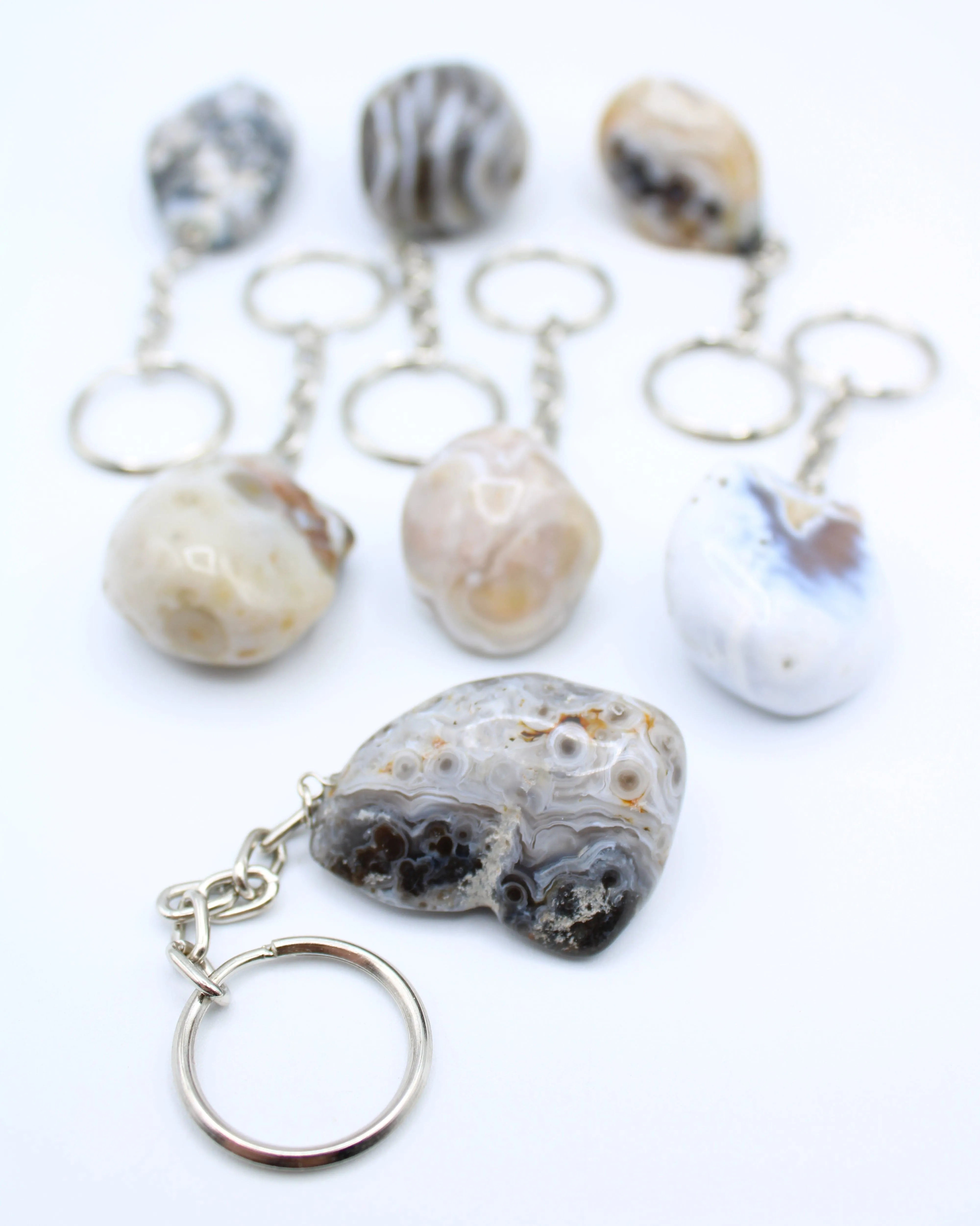 Occo Geode Keychains