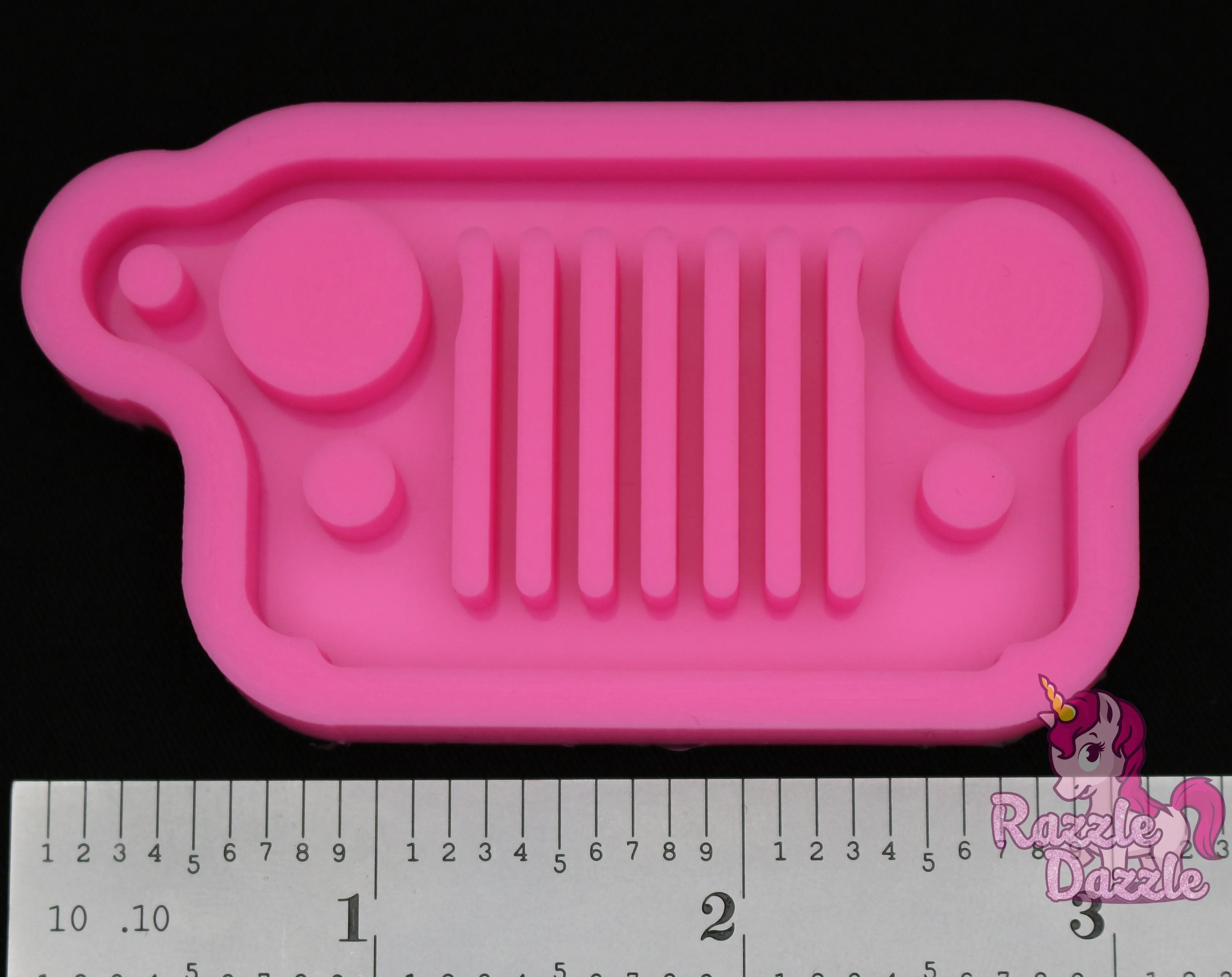 Off Road Vehicle Grill Key Chain
