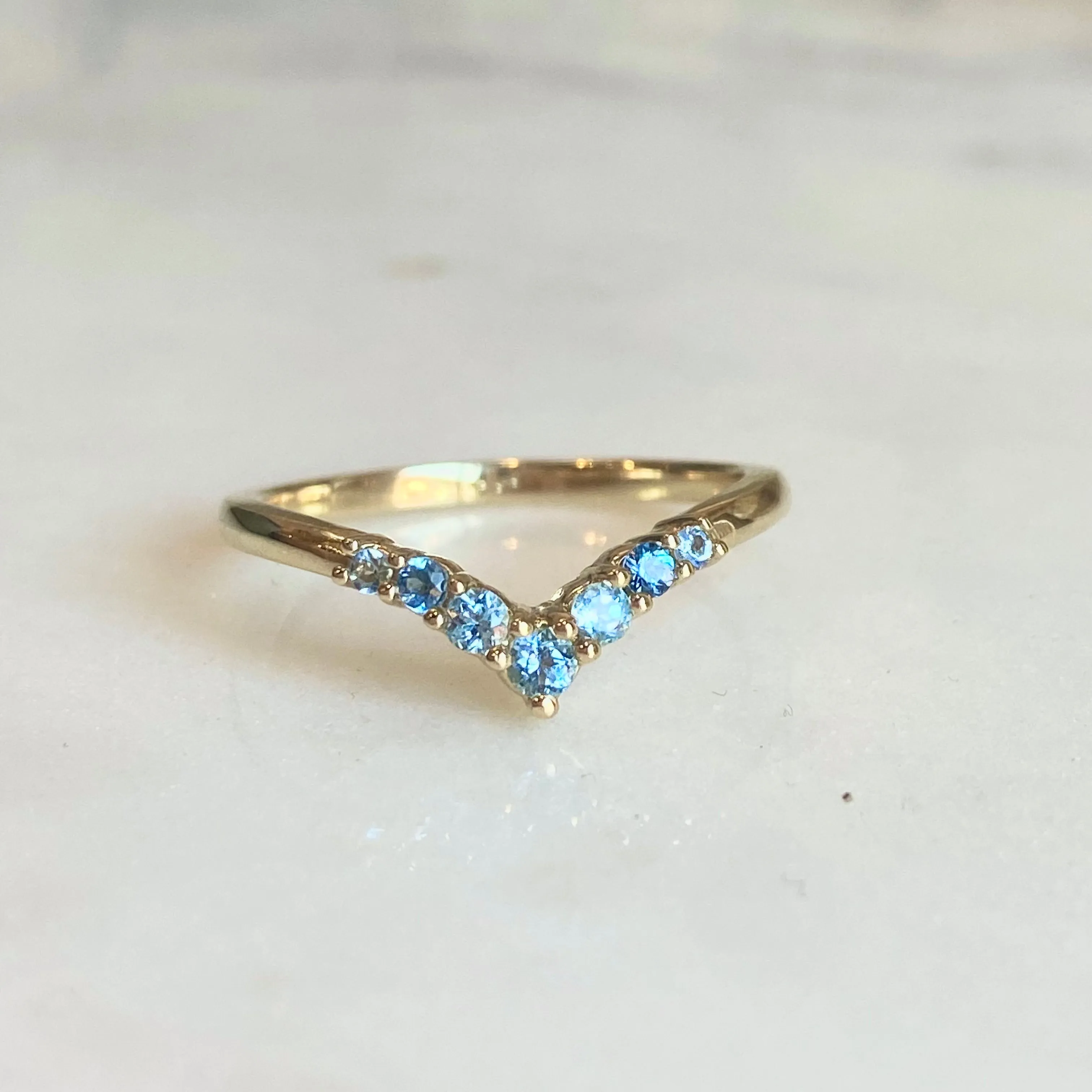 Ombre Aquamarine V Band