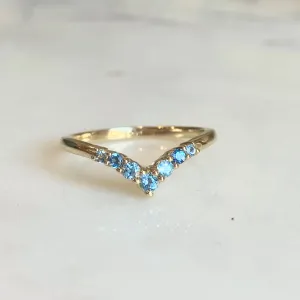 Ombre Aquamarine V Band