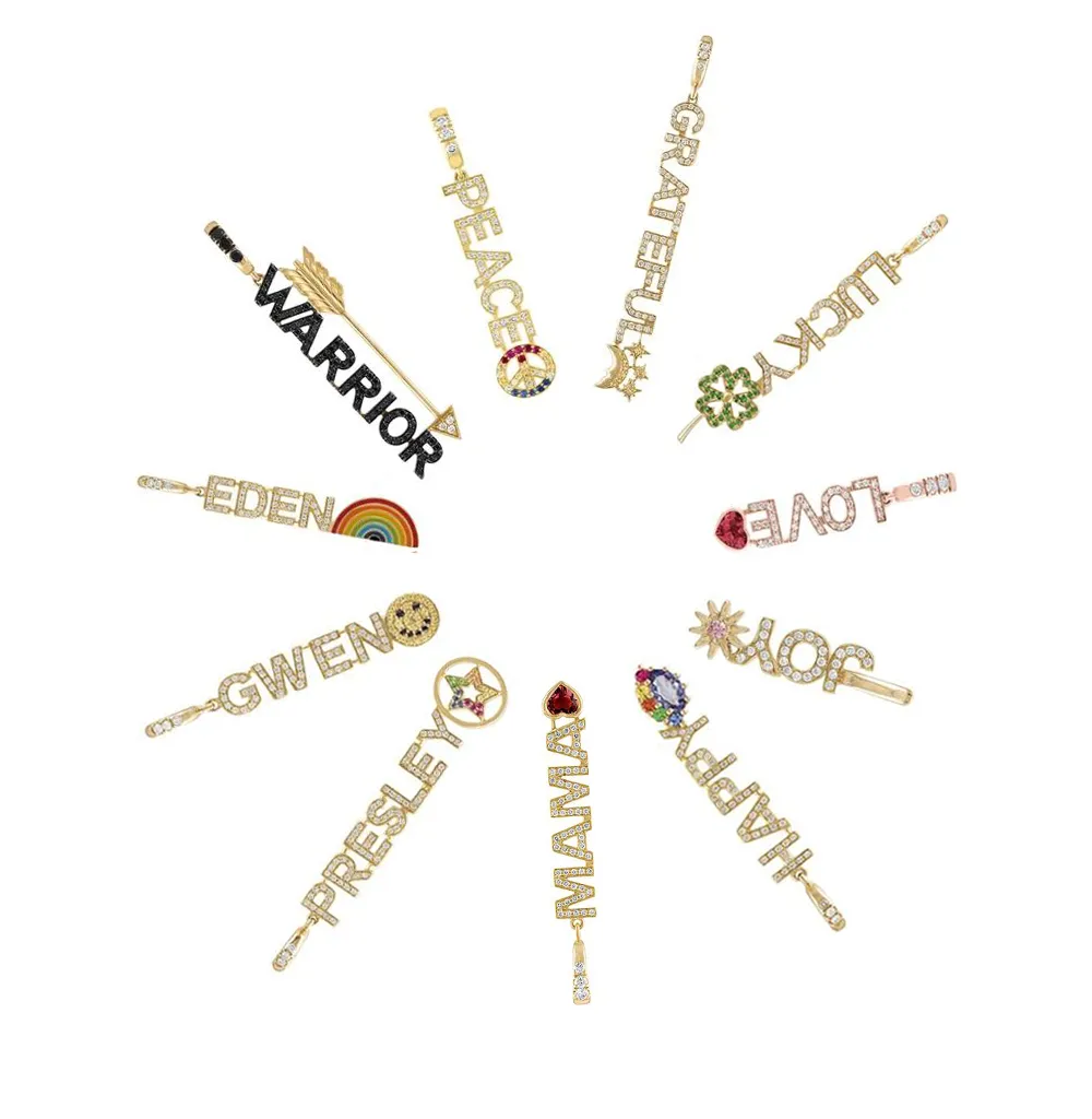 One Word Mantra Pendants