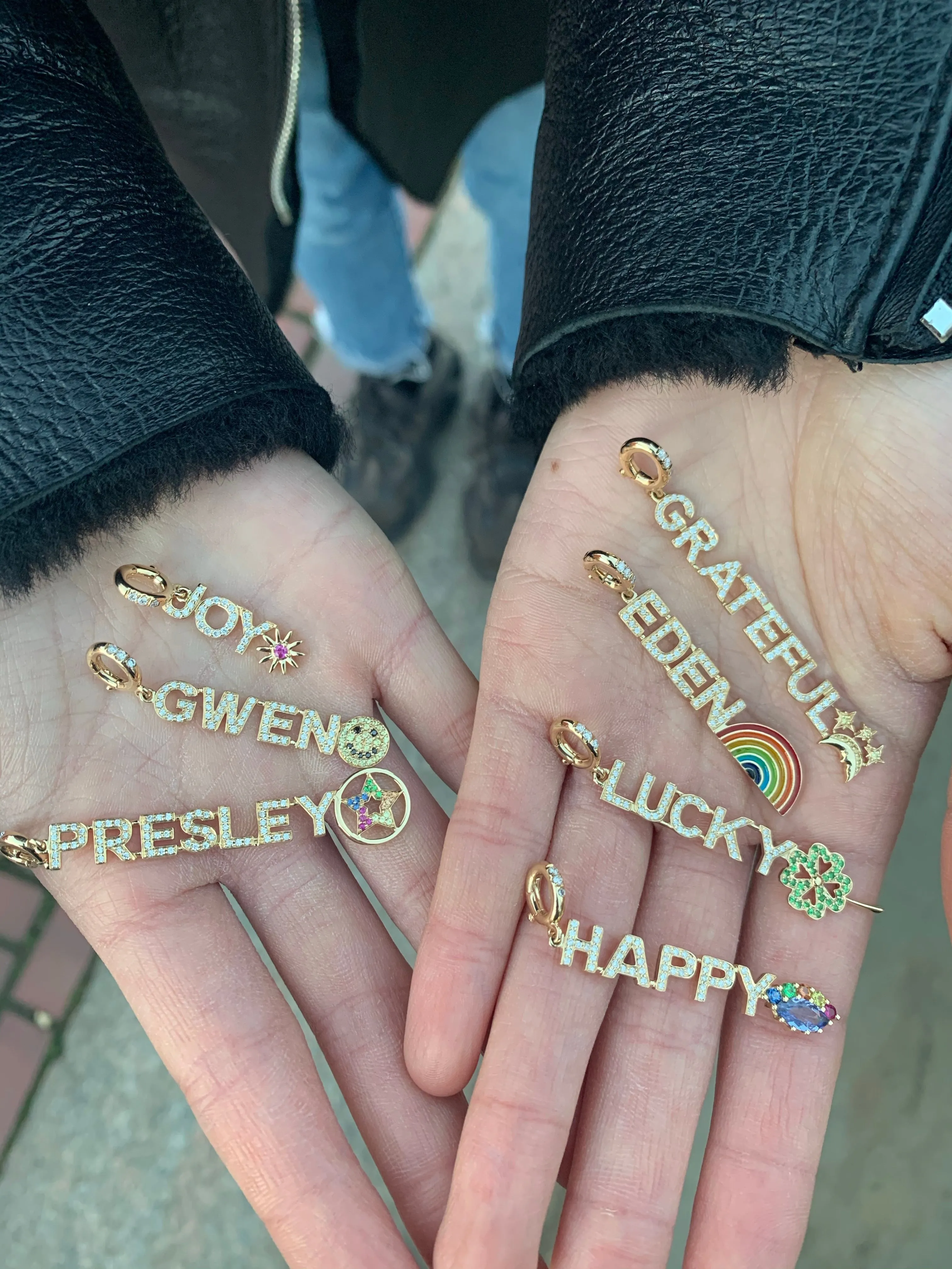 One Word Mantra Pendants