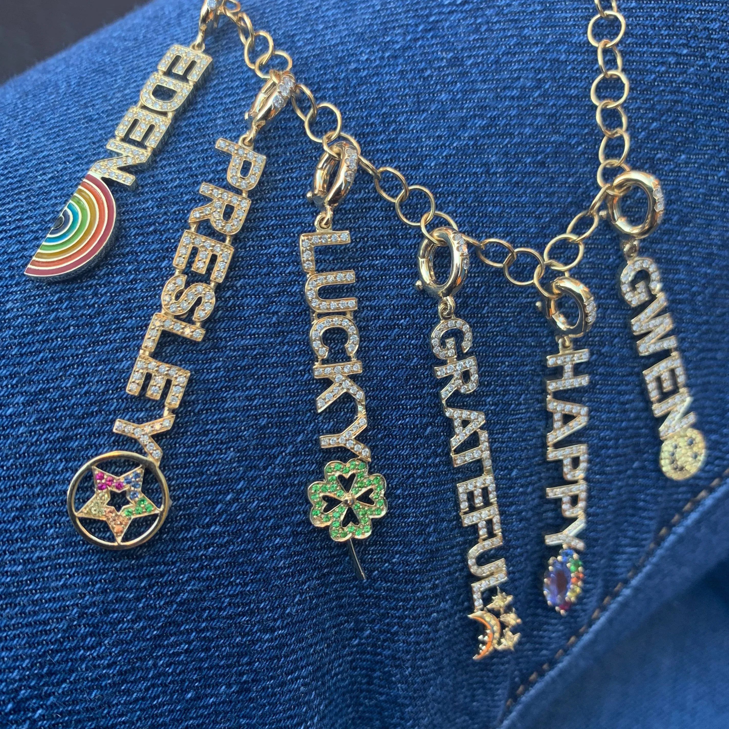 One Word Mantra Pendants